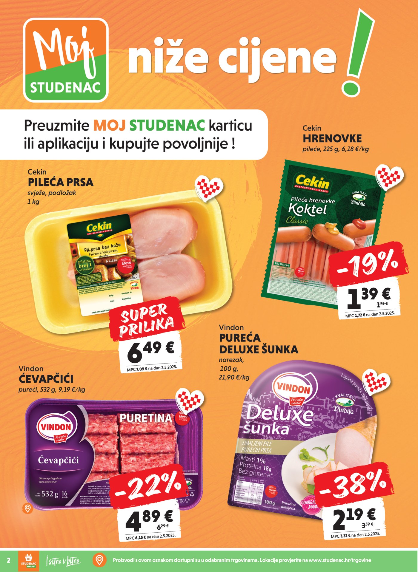 Studenac katalog Moj Studenac 29.10. - 04.11.2025.