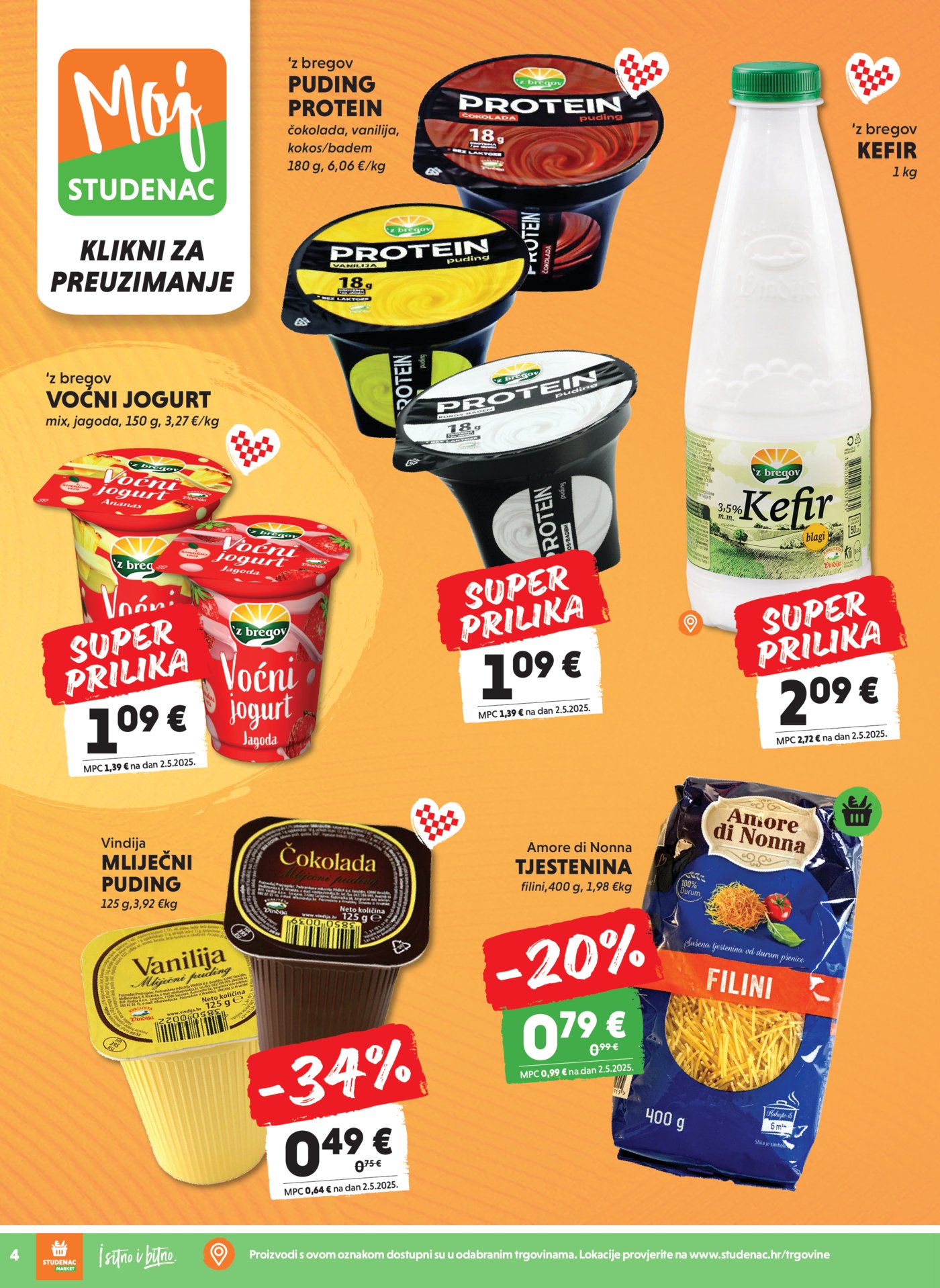 Studenac katalog Moj Studenac 29.10. - 04.11.2025.