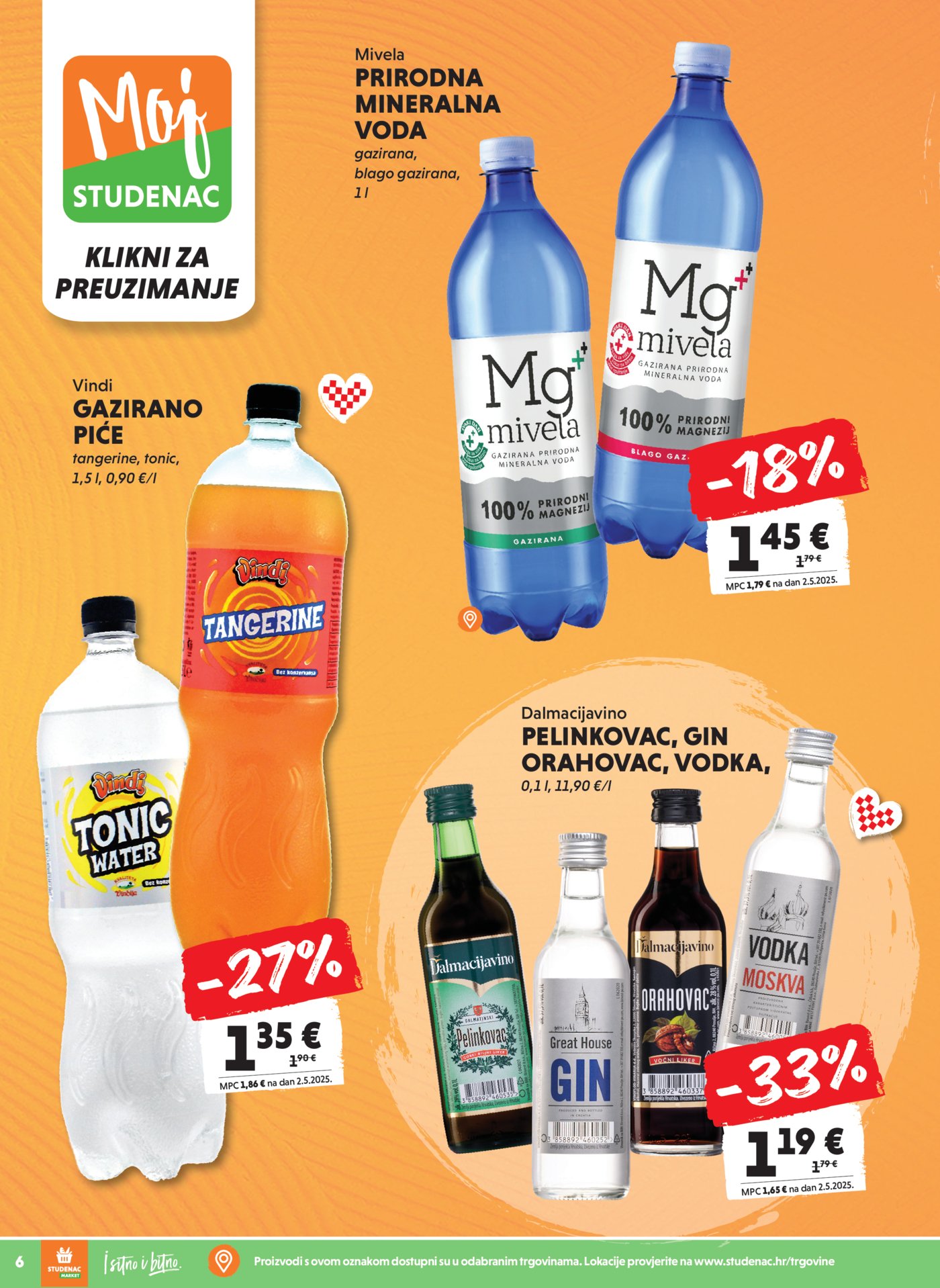 Studenac katalog Moj Studenac 29.10. - 04.11.2025.