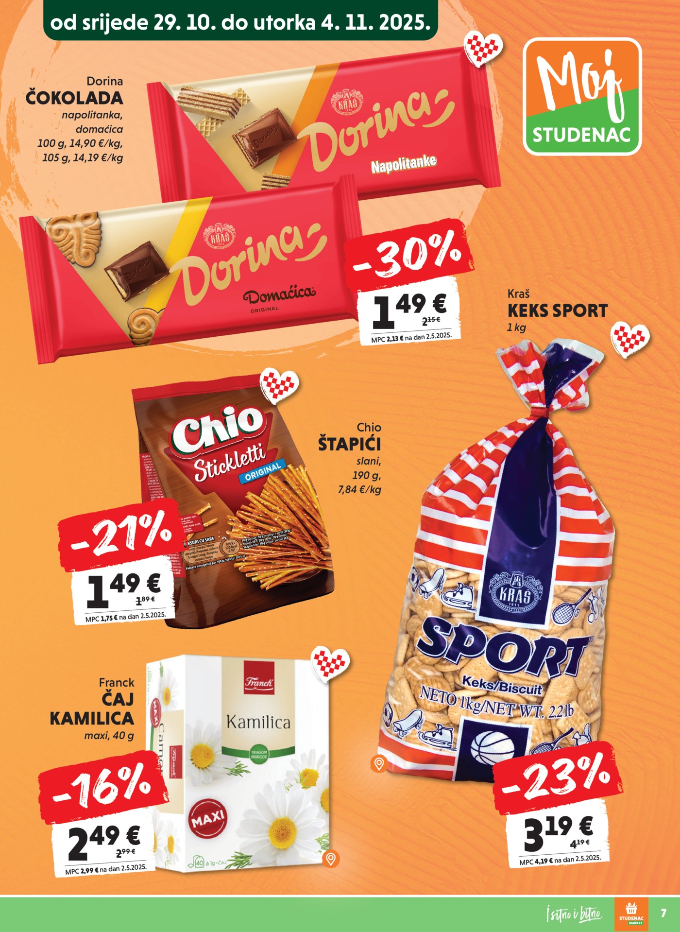 Studenac katalog Moj Studenac 29.10. - 04.11.2025.