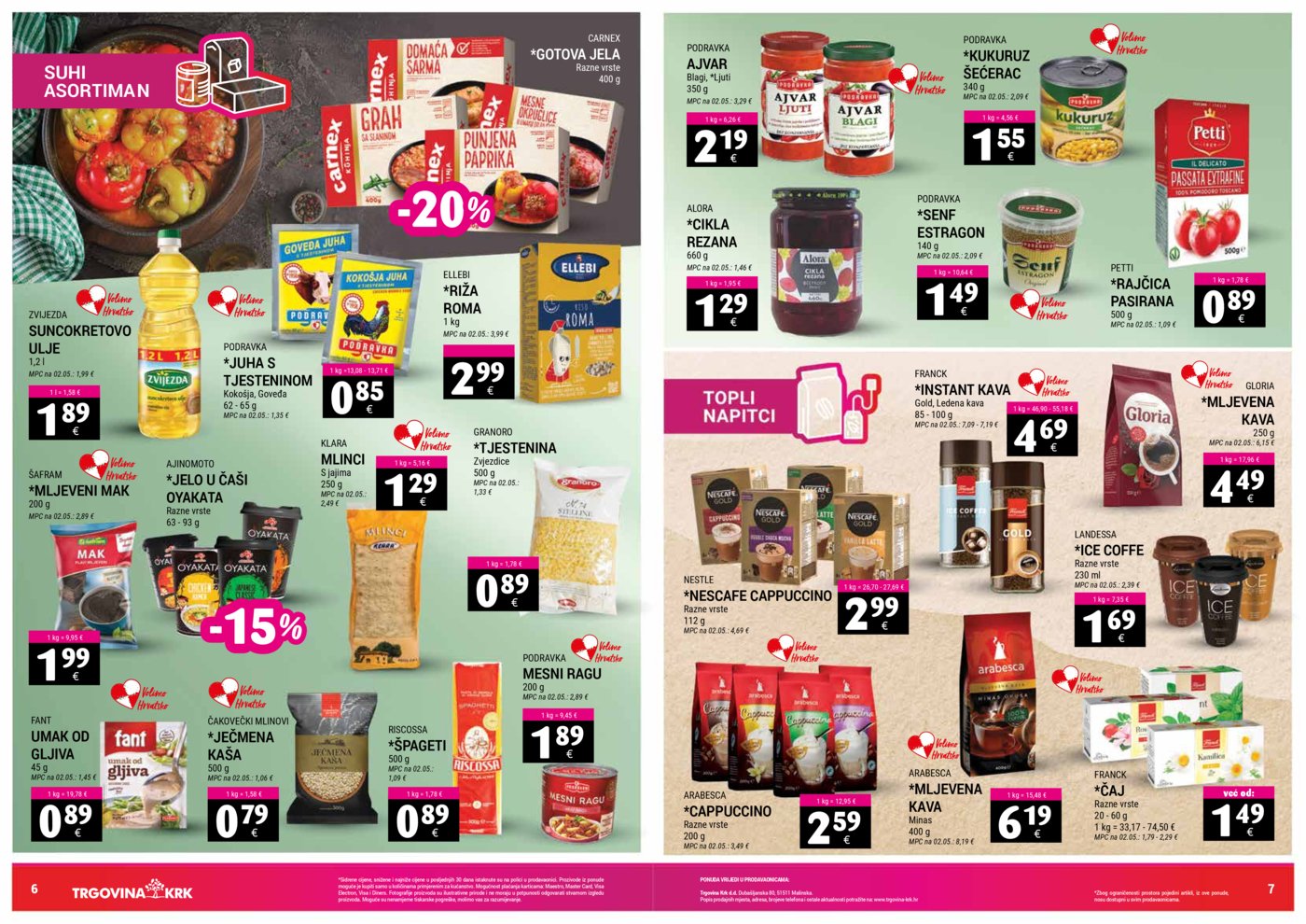 Trgovina Krk katalog Akcija 16.10. - 31.10.2025.