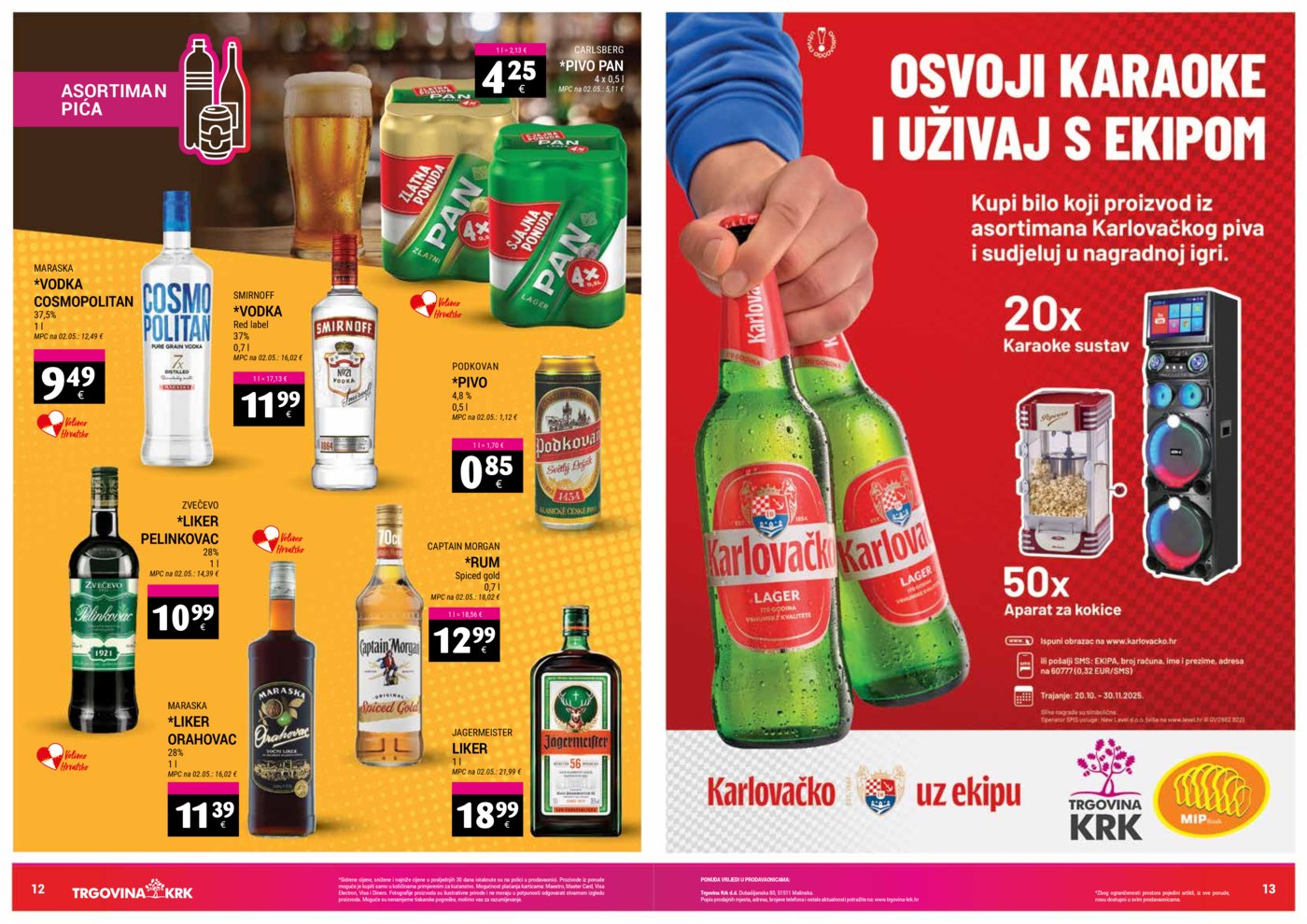 Trgovina Krk katalog Akcija 16.10. - 31.10.2025.