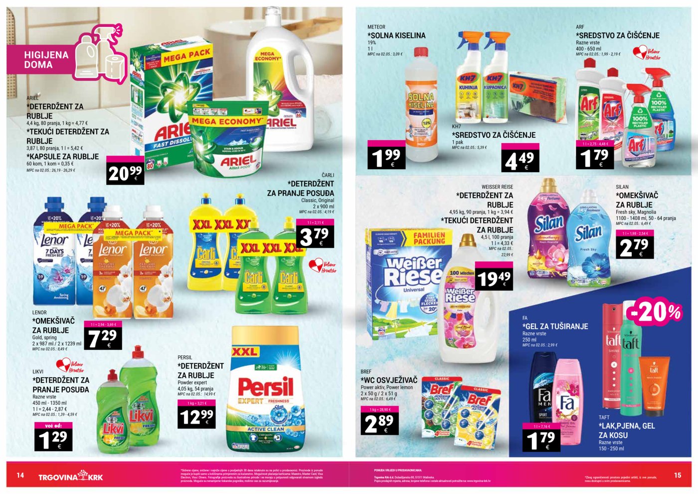 Trgovina Krk katalog Akcija 16.10. - 31.10.2025.