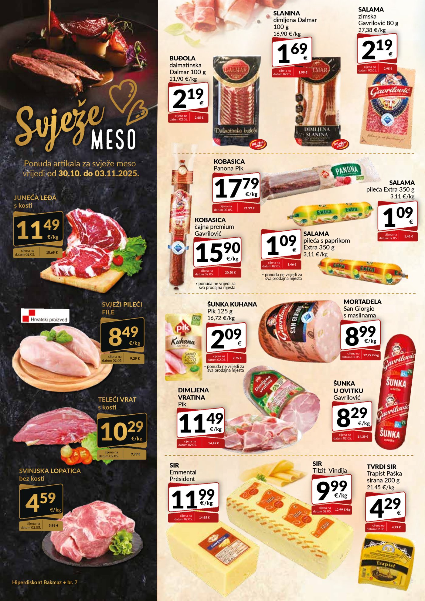Bakmaz katalog Akcija 30.10. - 05.11.2025.