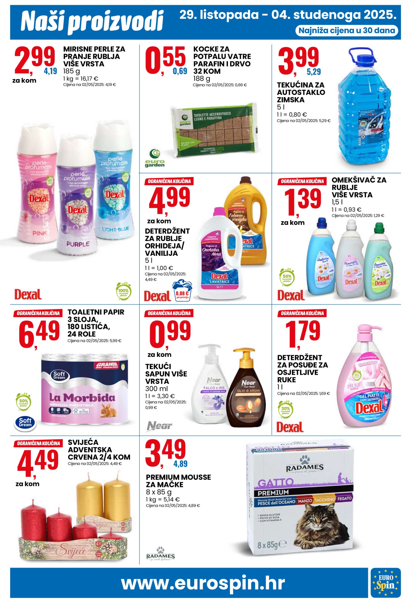 Eurospin katalog Pametna kupnja 29.10. - 04.11.2025.