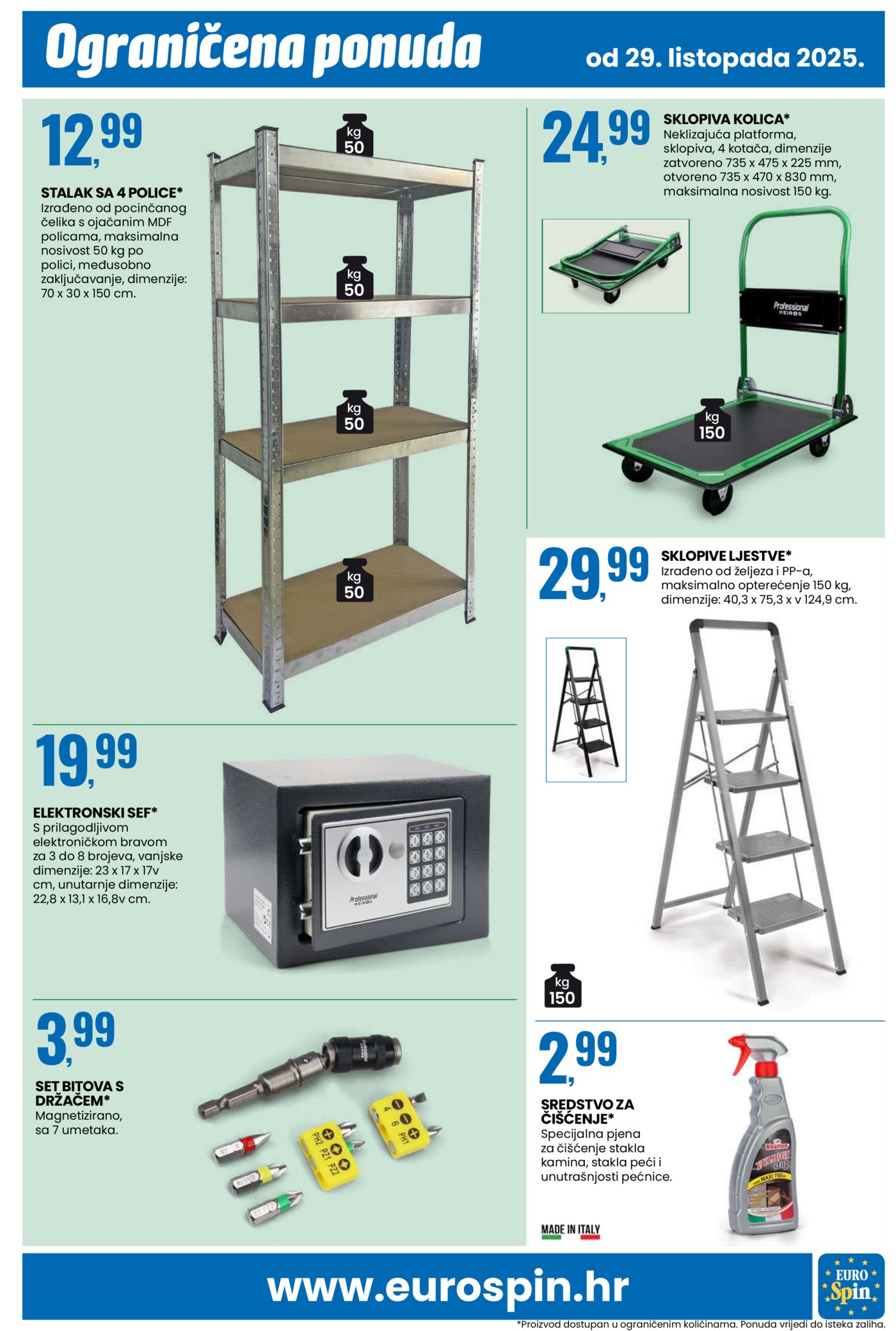 Eurospin katalog Pametna kupnja 29.10. - 04.11.2025.