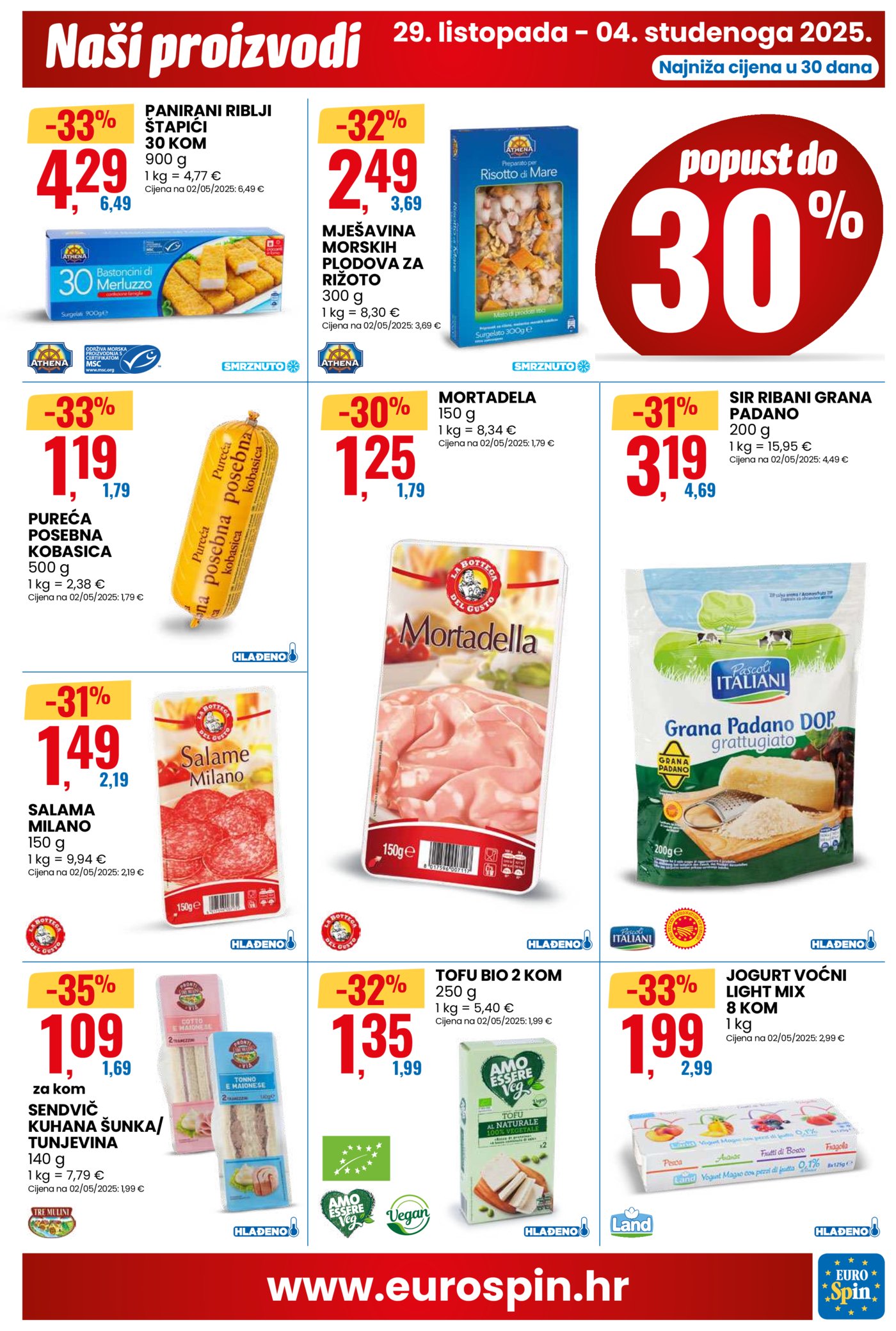 Eurospin katalog Pametna kupnja 29.10. - 04.11.2025.