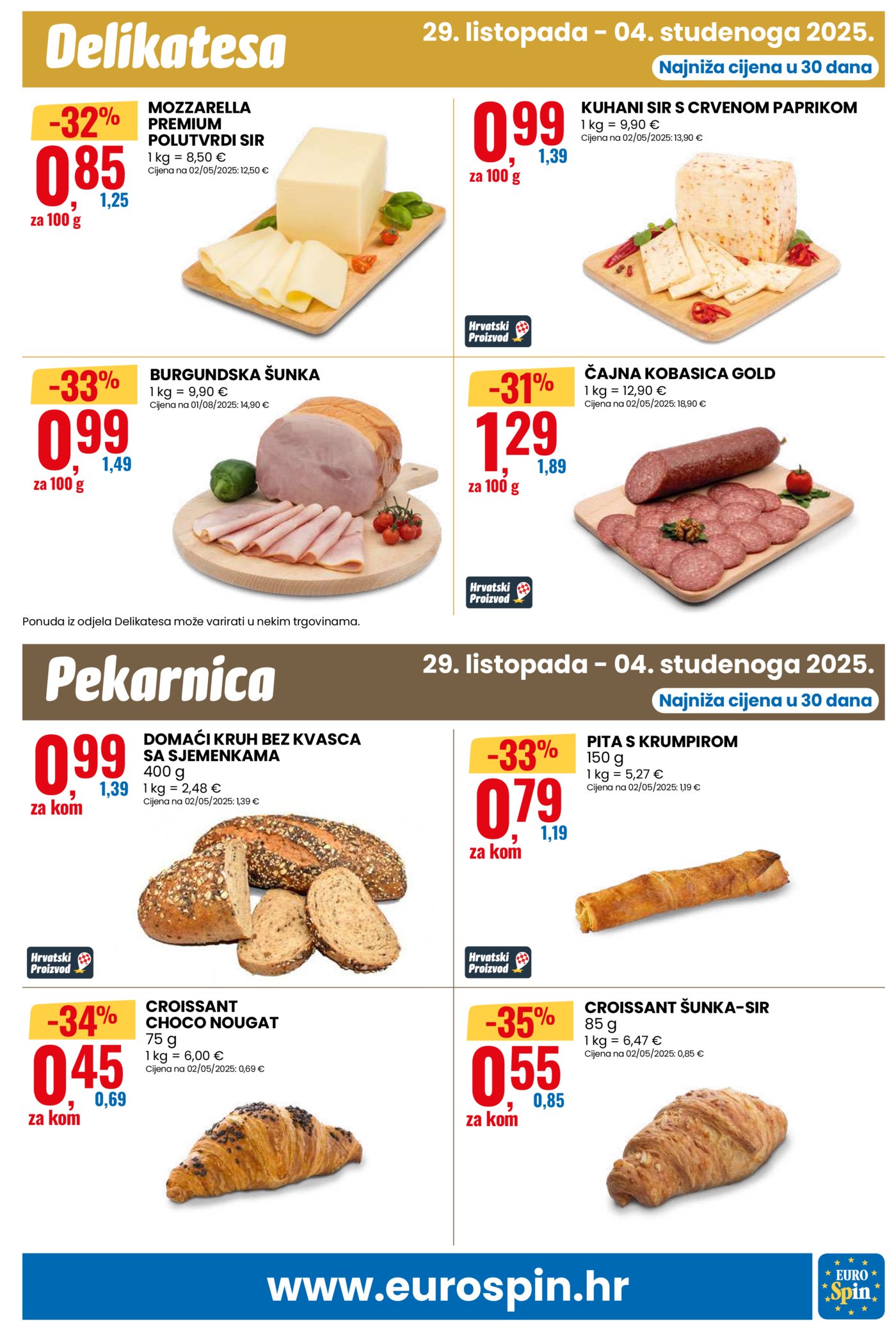 Eurospin katalog Pametna kupnja 29.10. - 04.11.2025.