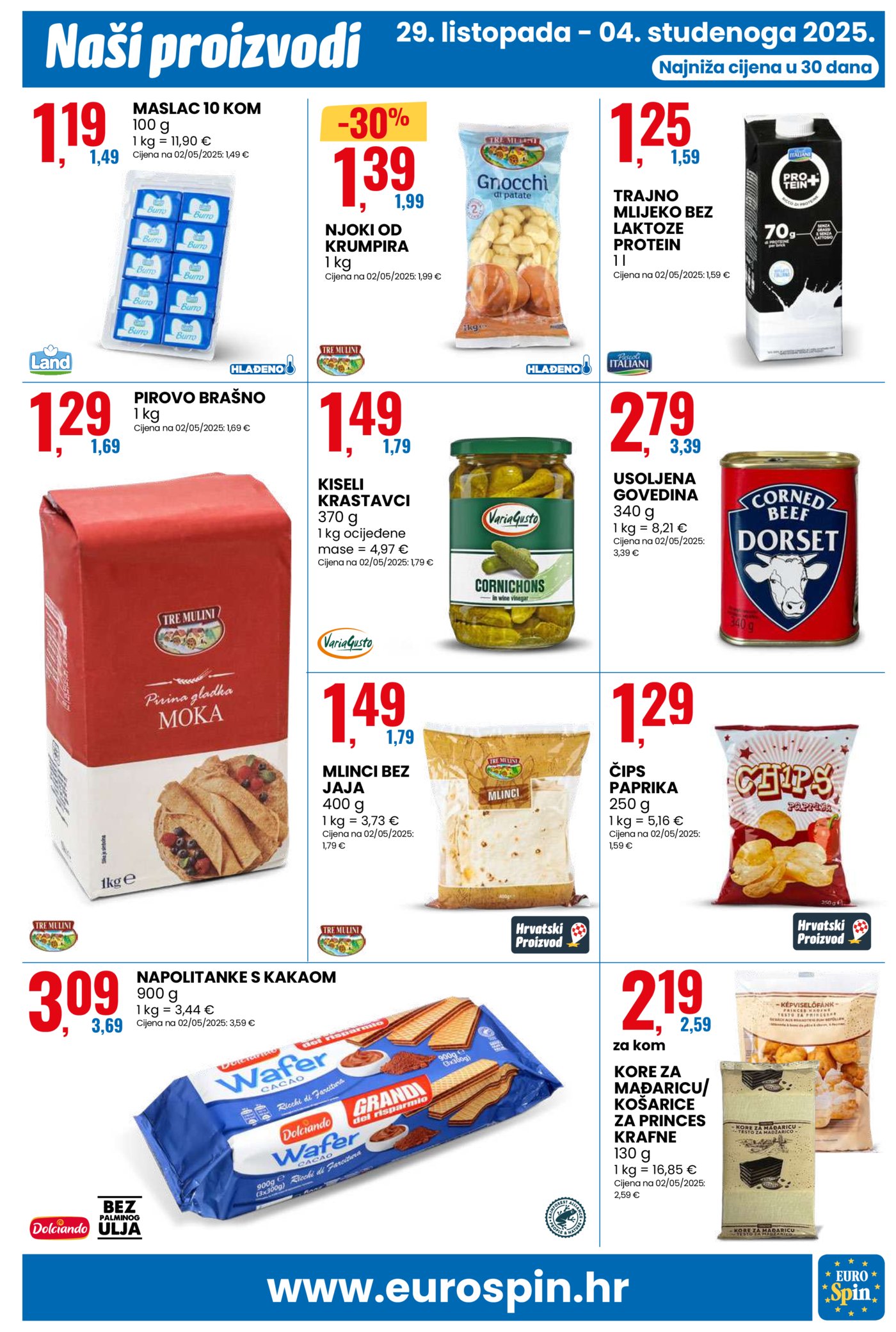 Eurospin katalog Pametna kupnja 29.10. - 04.11.2025.