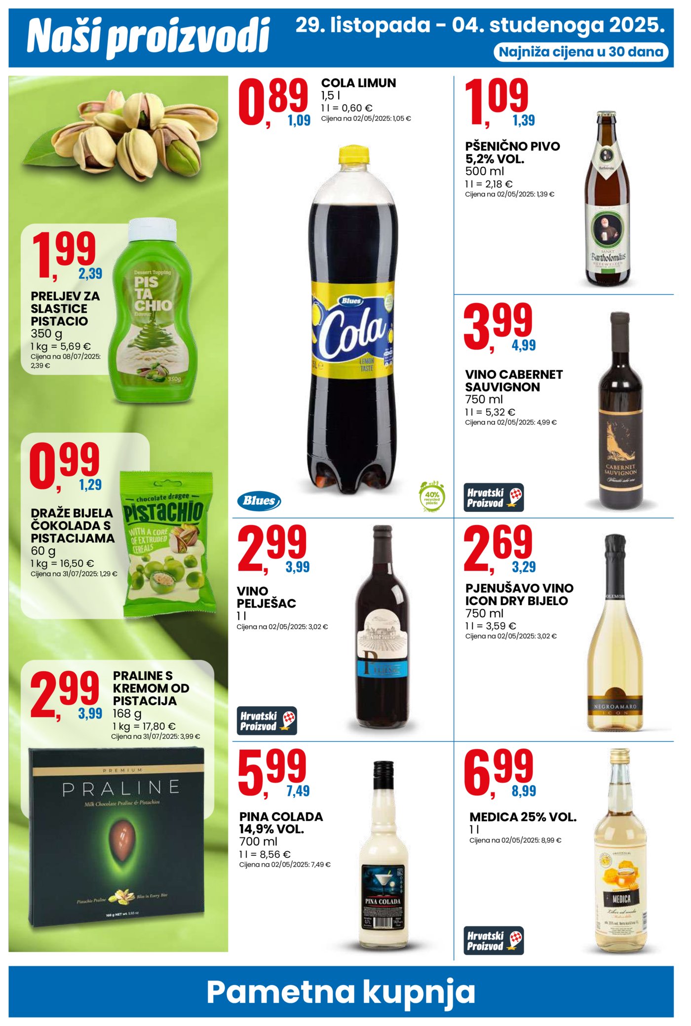 Eurospin katalog Pametna kupnja 29.10. - 04.11.2025.