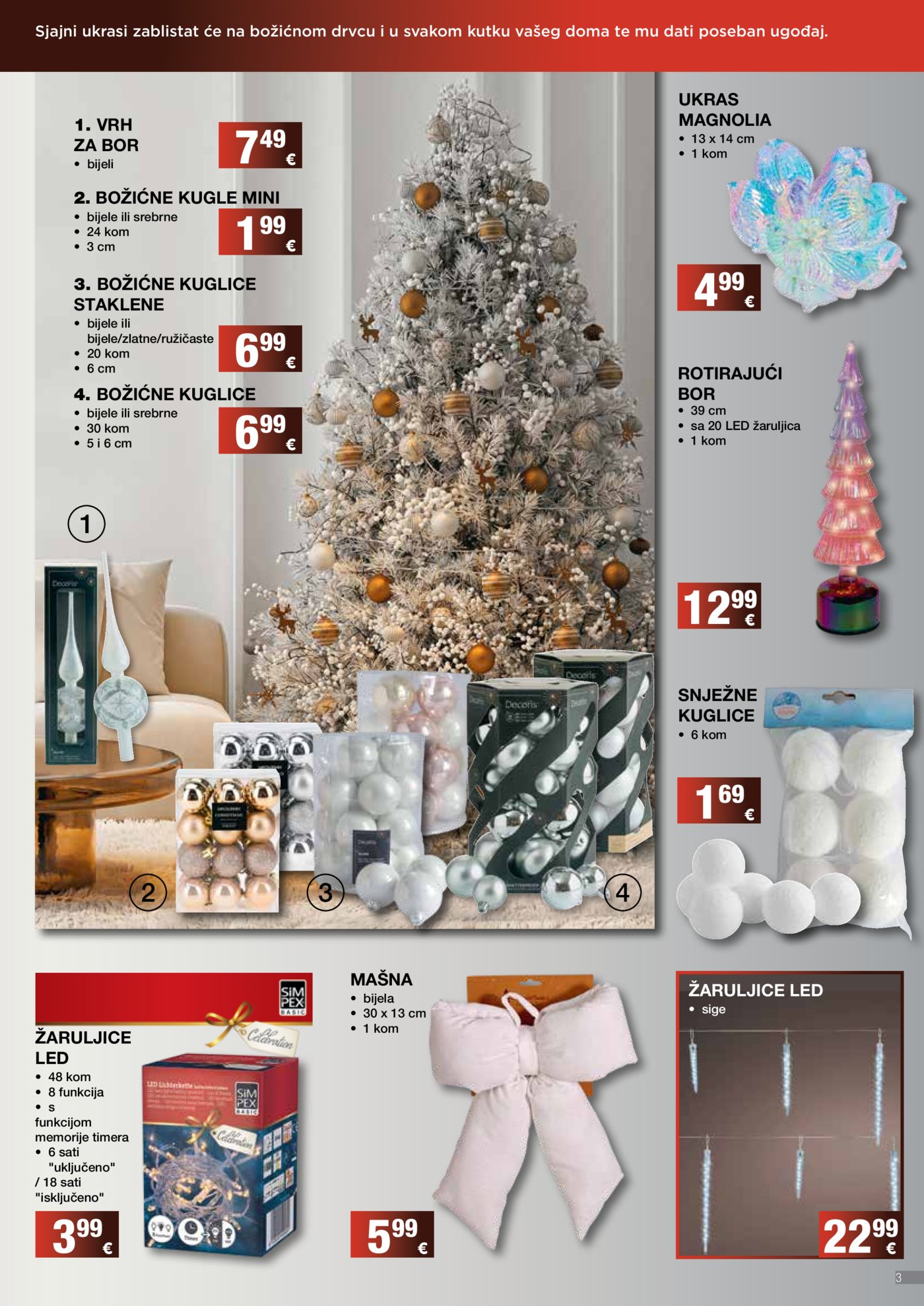 Interspar katalog Božić u Vašem domu 29.10. - 05.01.2026.