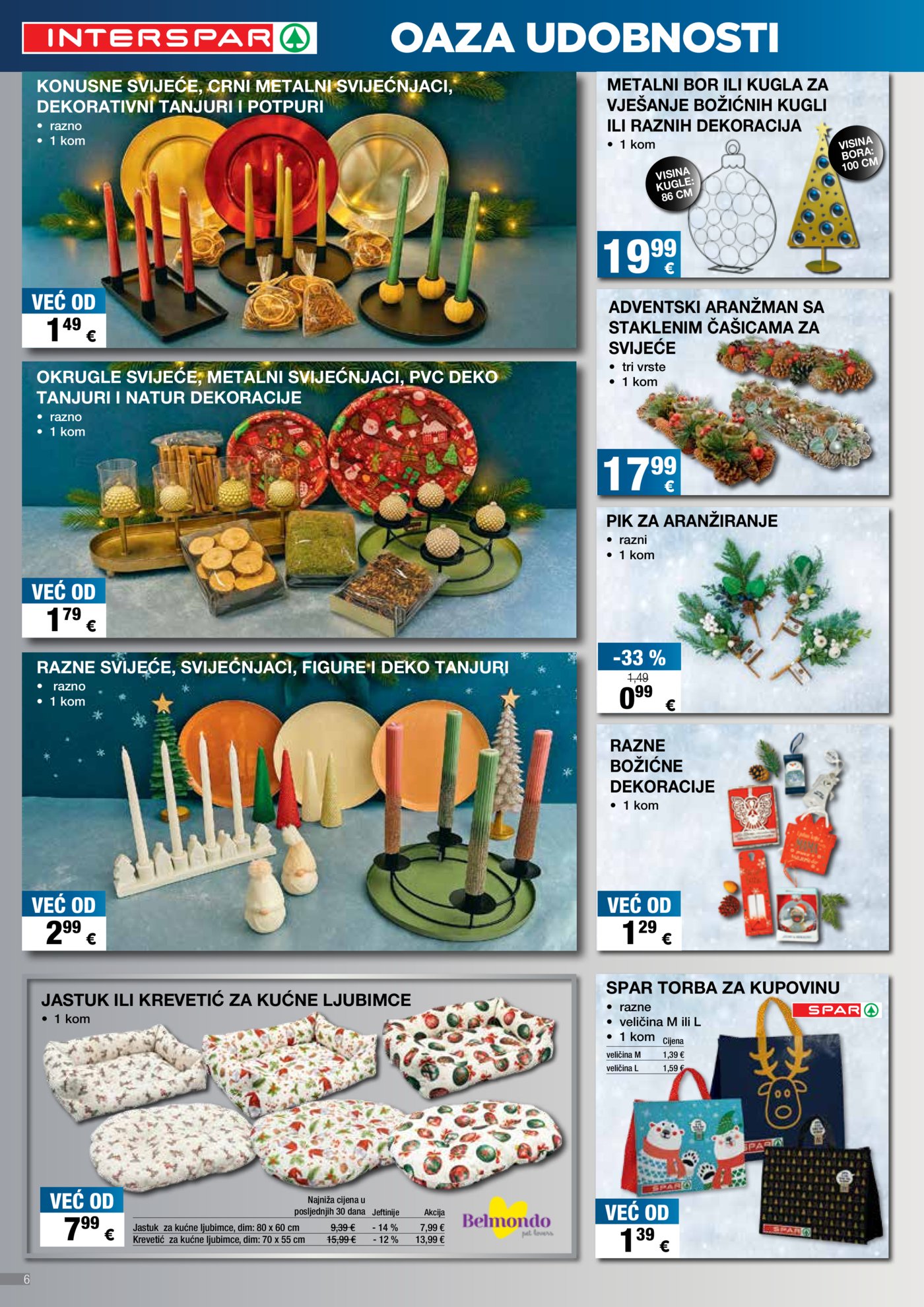 Interspar katalog Božić u Vašem domu 29.10. - 05.01.2026.