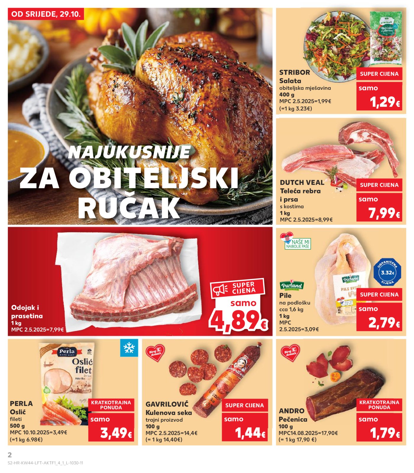 Kaufland katalog Akcija 29.10. - 04.11.2025. Ka, Ri, Si