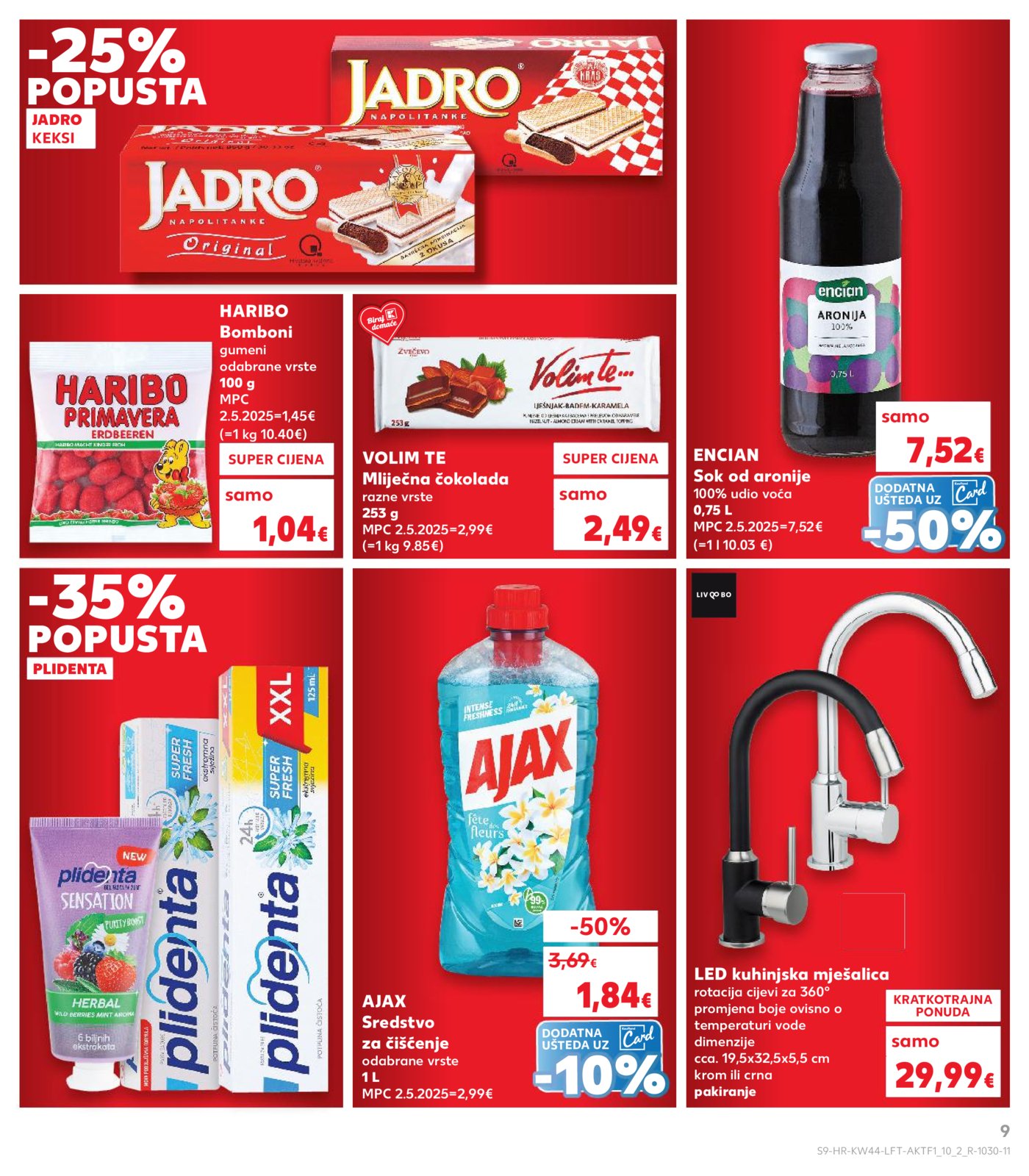 Kaufland katalog Akcija 29.10. - 04.11.2025. Ka, Ri, Si