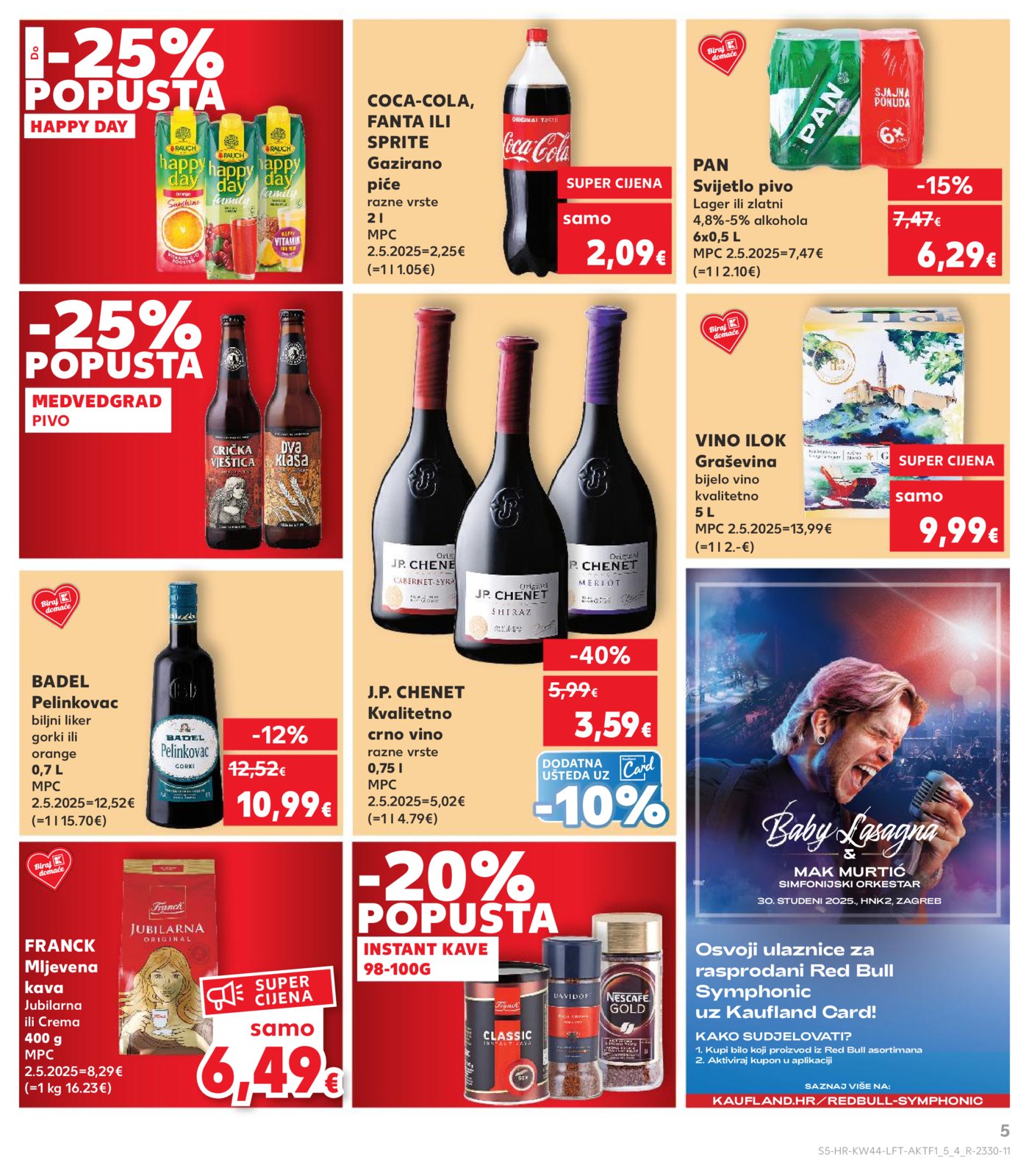 Kaufland katalog Akcija 29.10. - 04.11.2025. Va, Vi, Bj