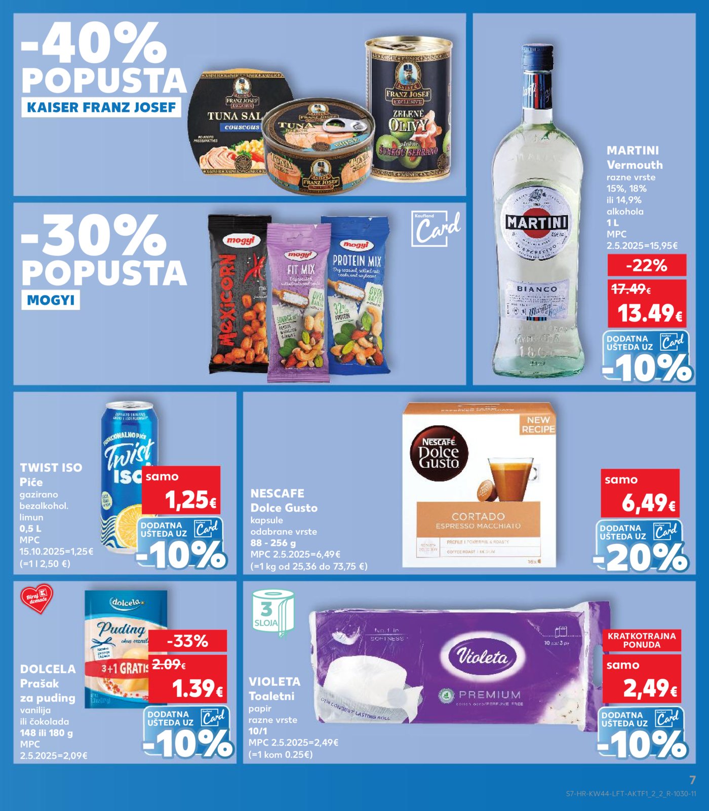 Kaufland katalog Akcija 29.10. - 04.11.2025. Va, Vi, Bj