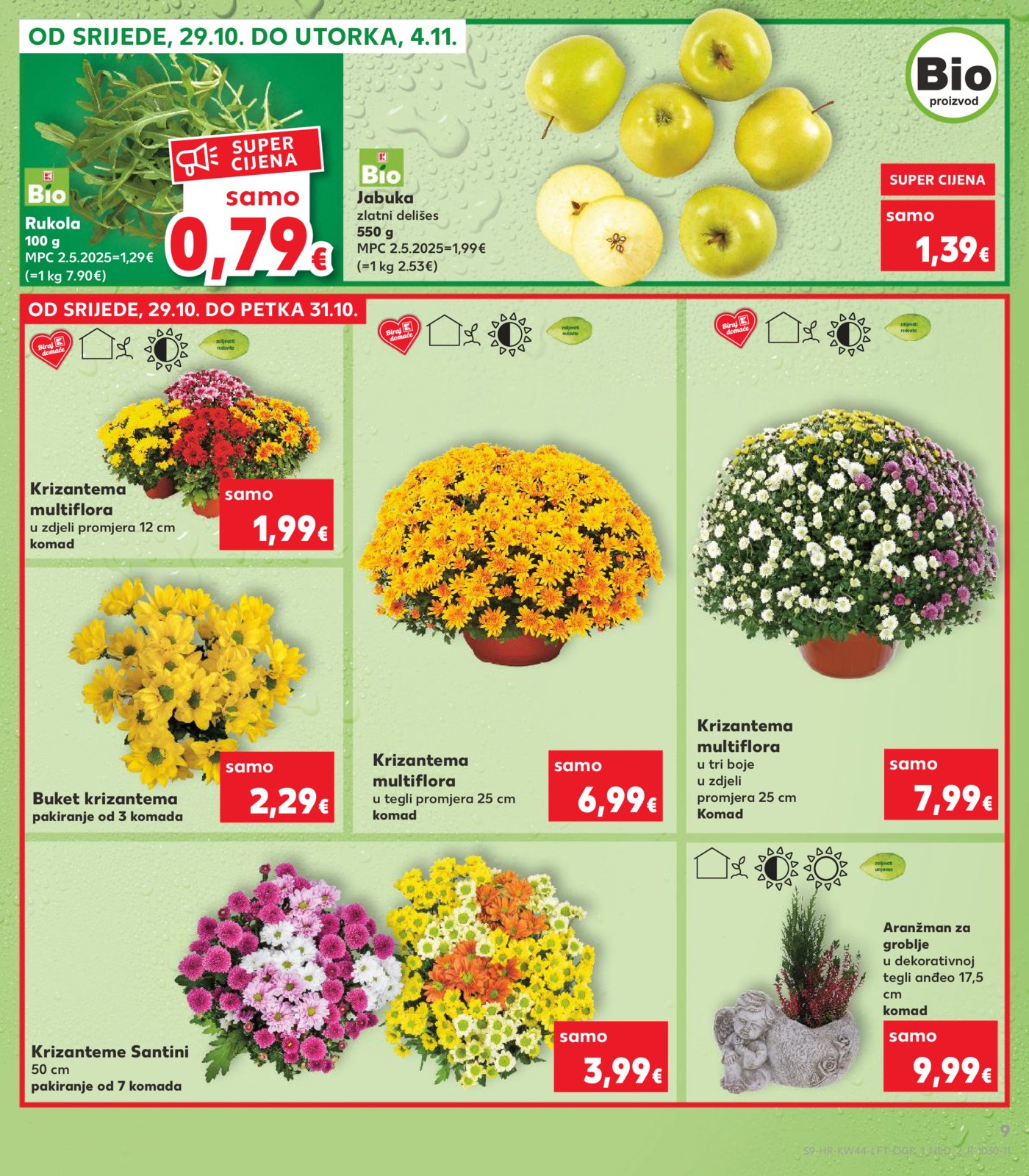 Kaufland katalog Akcija 29.10. - 04.11.2025. Va, Vi, Bj