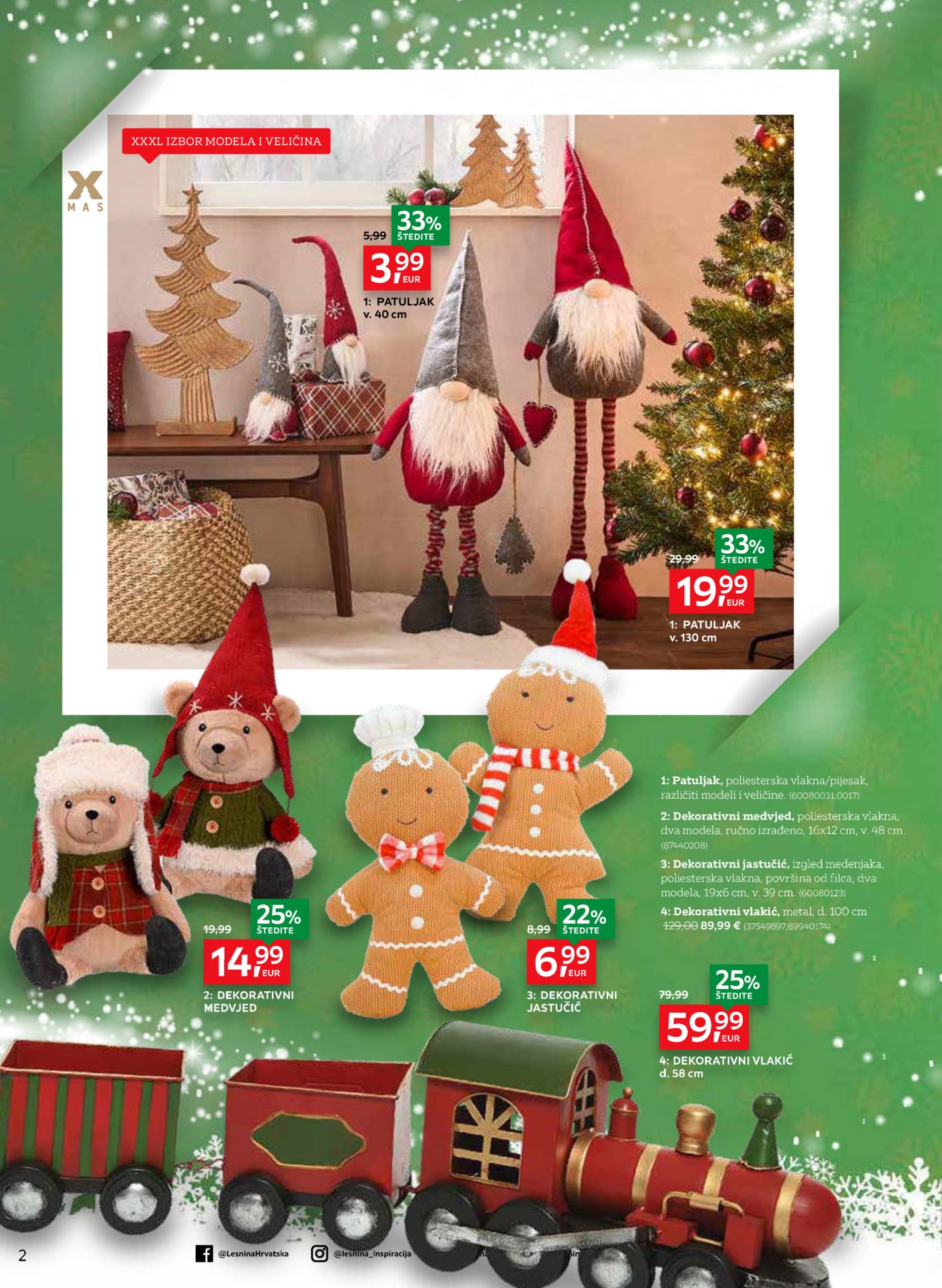 Lesnina katalog Čarolija Božića 29.10. - 30.11.2025.