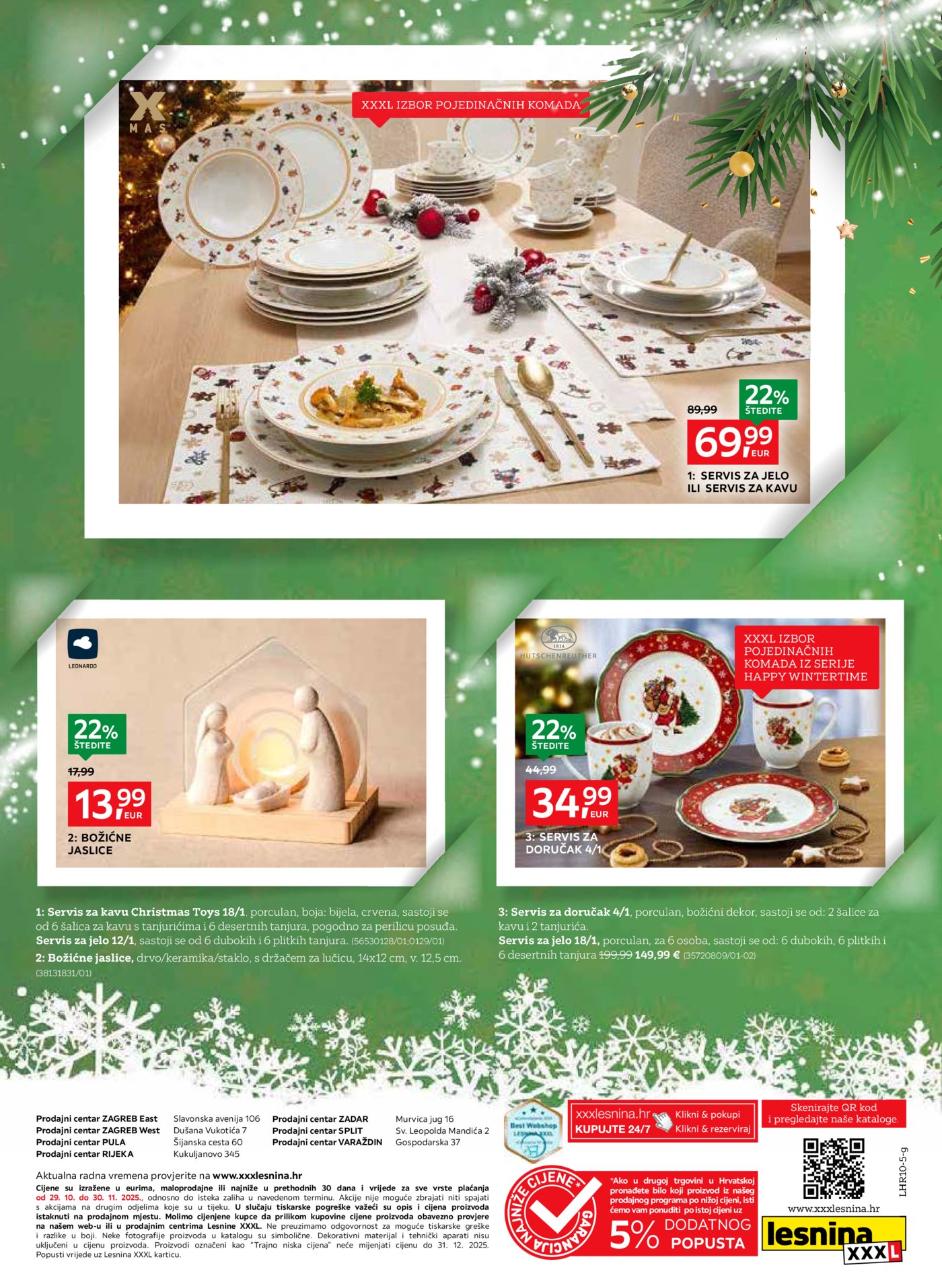 Lesnina katalog Čarolija Božića 29.10. - 30.11.2025.