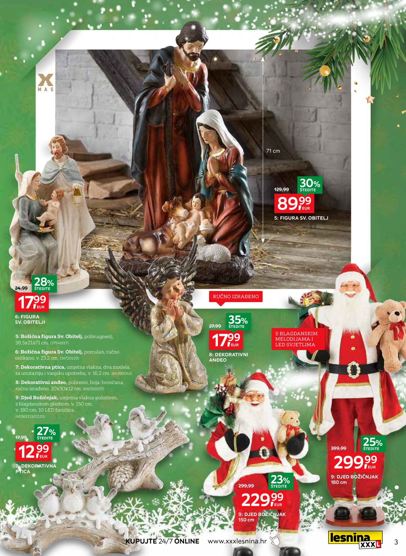 Lesnina katalog Čarolija Božića 29.10. - 30.11.2025.