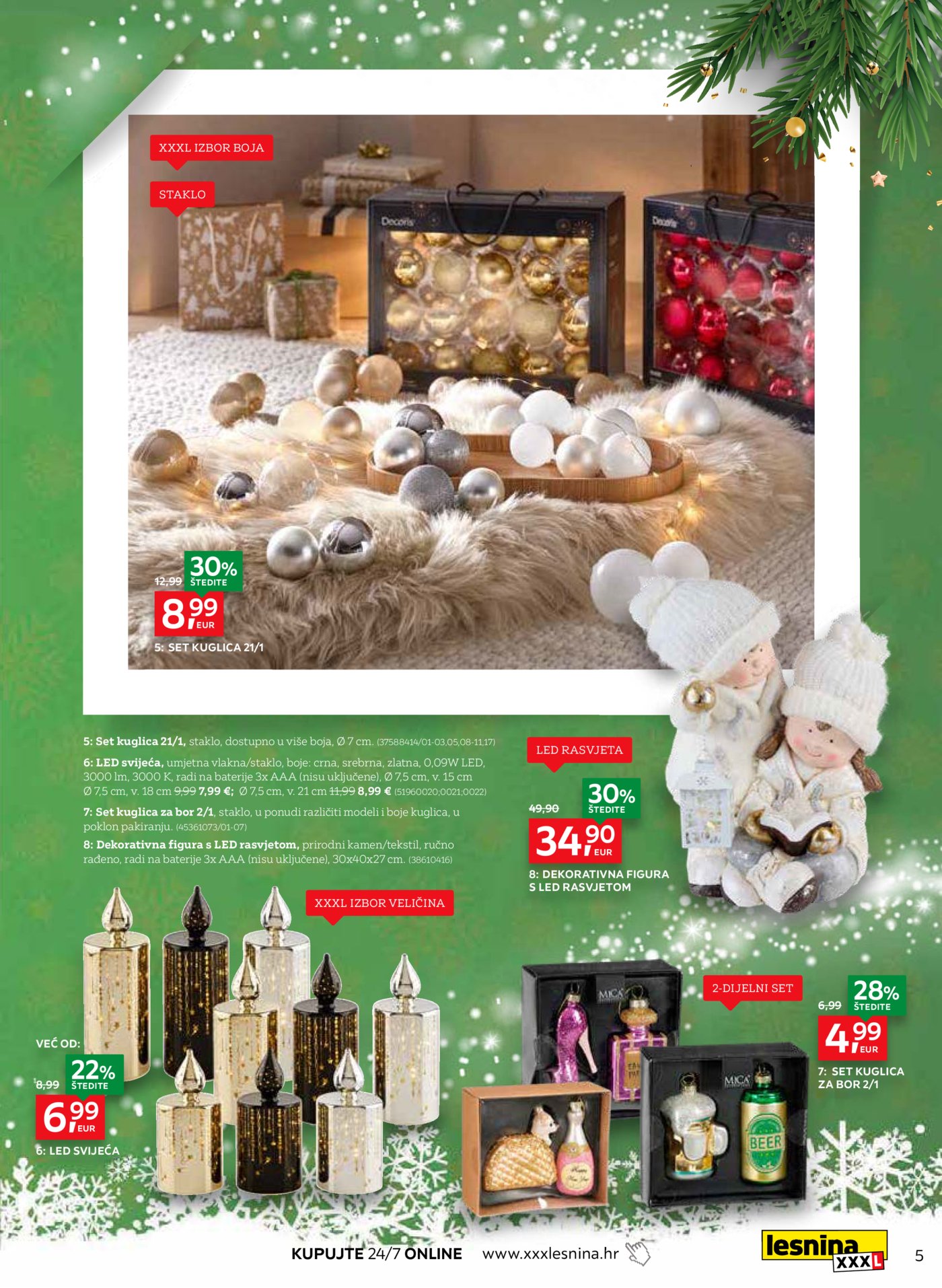 Lesnina katalog Čarolija Božića 29.10. - 30.11.2025.