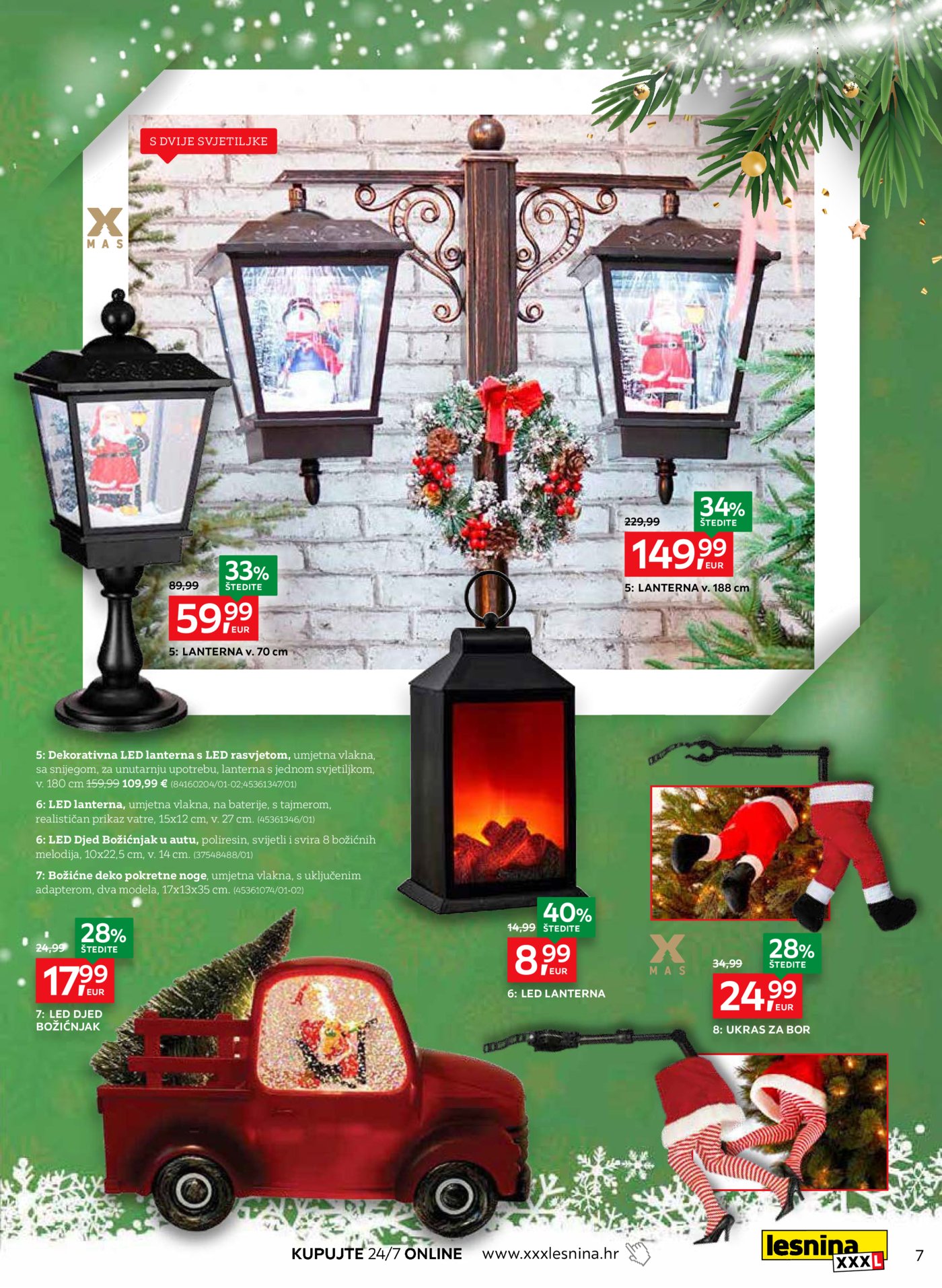 Lesnina katalog Čarolija Božića 29.10. - 30.11.2025.