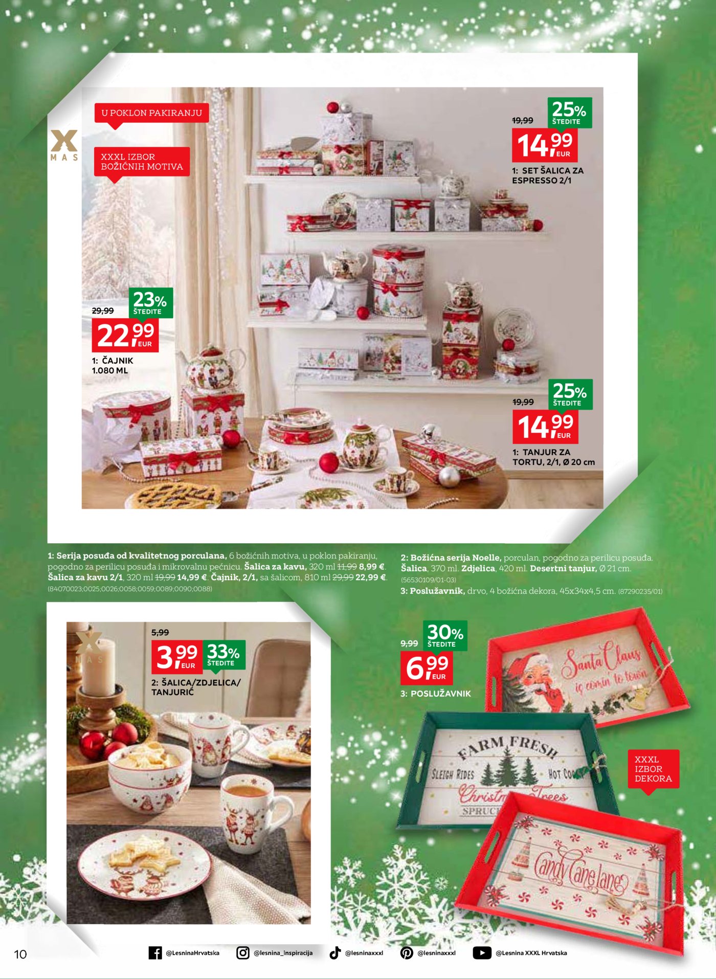 Lesnina katalog Čarolija Božića 29.10. - 30.11.2025.