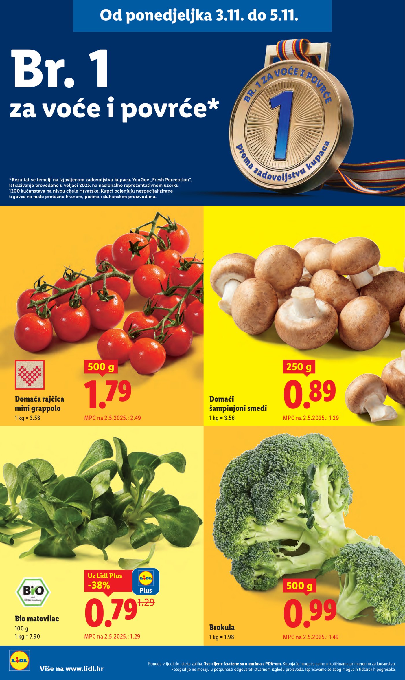 Lidl katalog Super ponuda od Ponedjeljka 03.11.-09.11.2025.