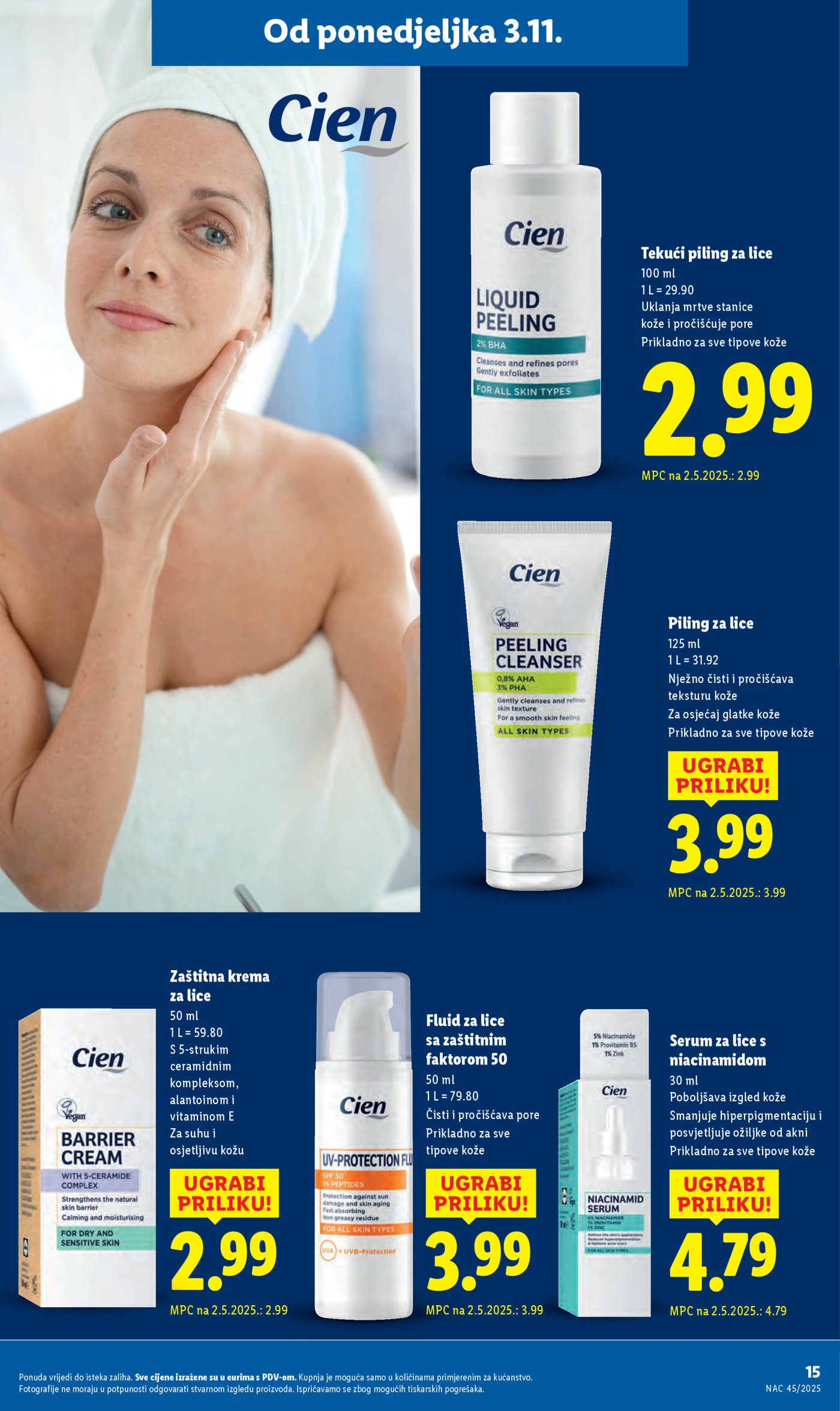 Lidl katalog Super ponuda od Ponedjeljka 03.11.-09.11.2025.