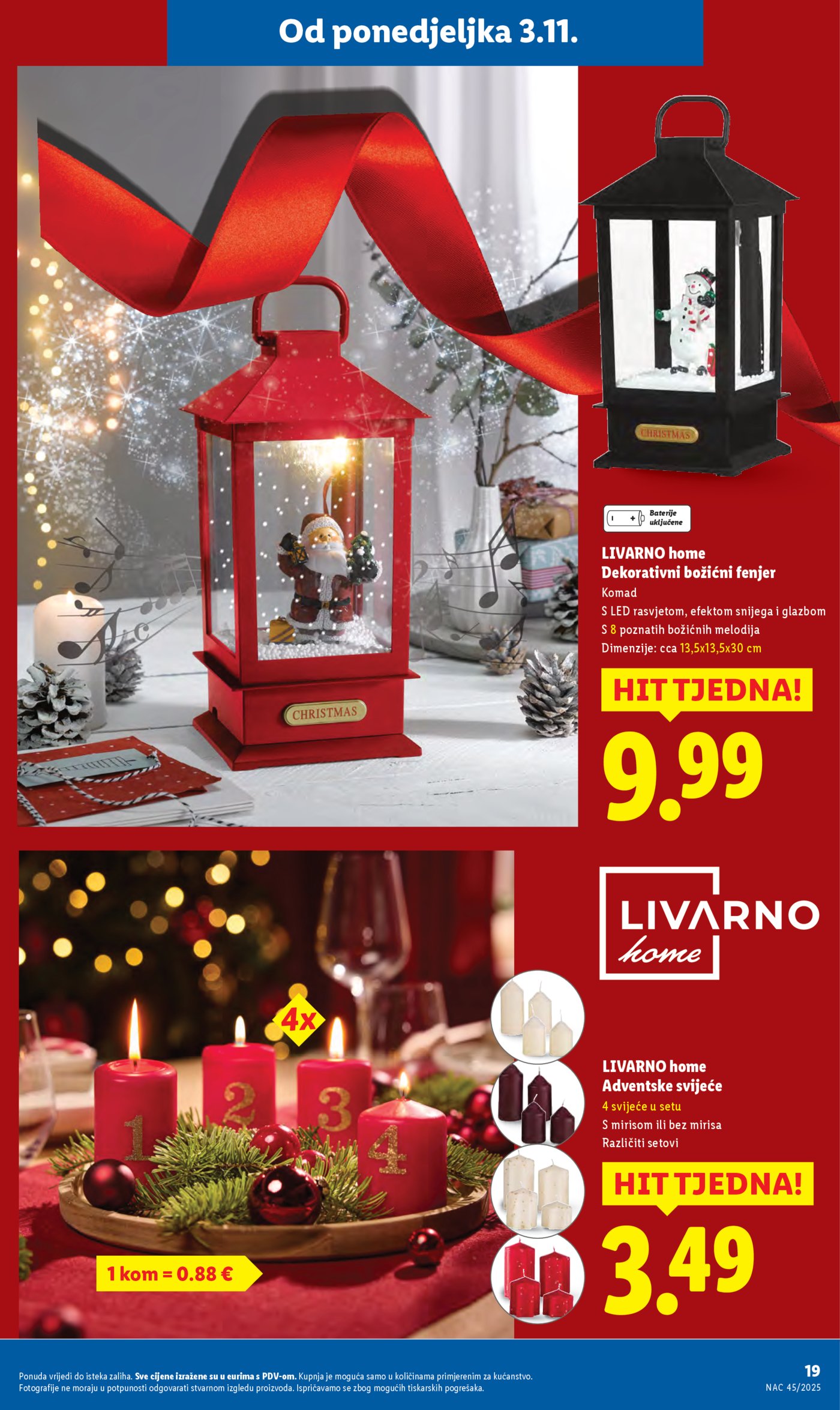 Lidl katalog Super ponuda od Ponedjeljka 03.11.-09.11.2025.