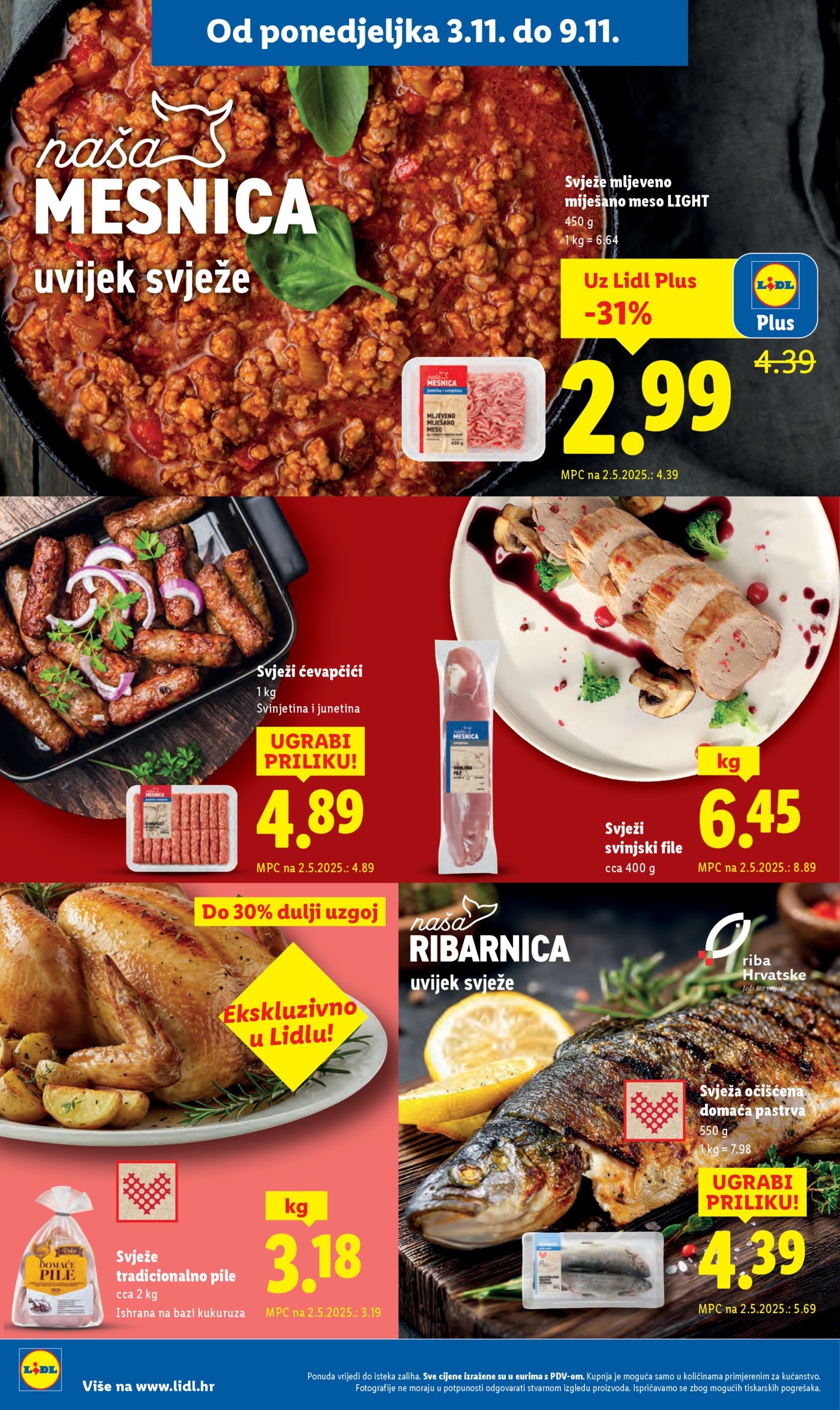Lidl katalog Super ponuda od Ponedjeljka 03.11.-09.11.2025.