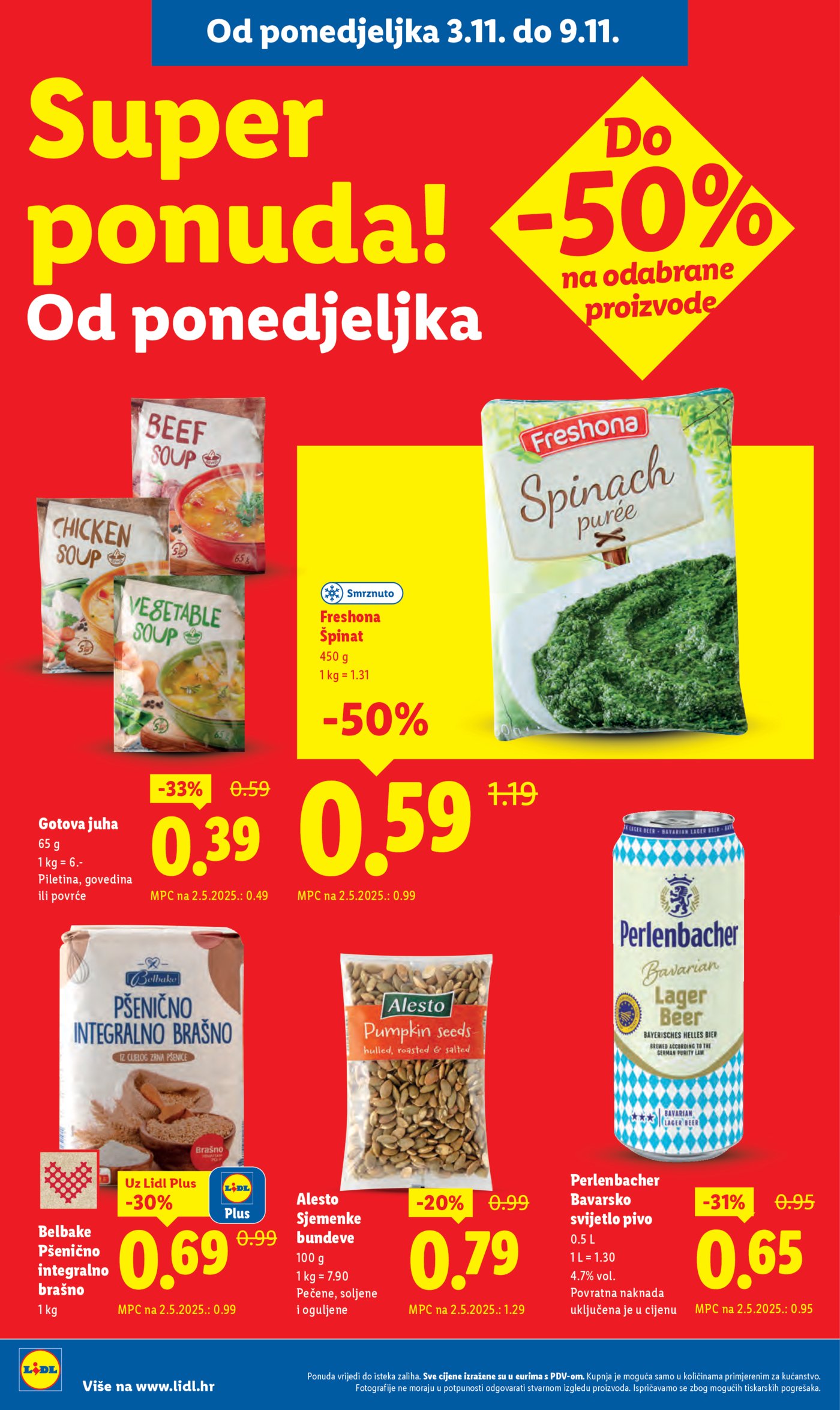 Lidl katalog Super ponuda od Ponedjeljka 03.11.-09.11.2025.