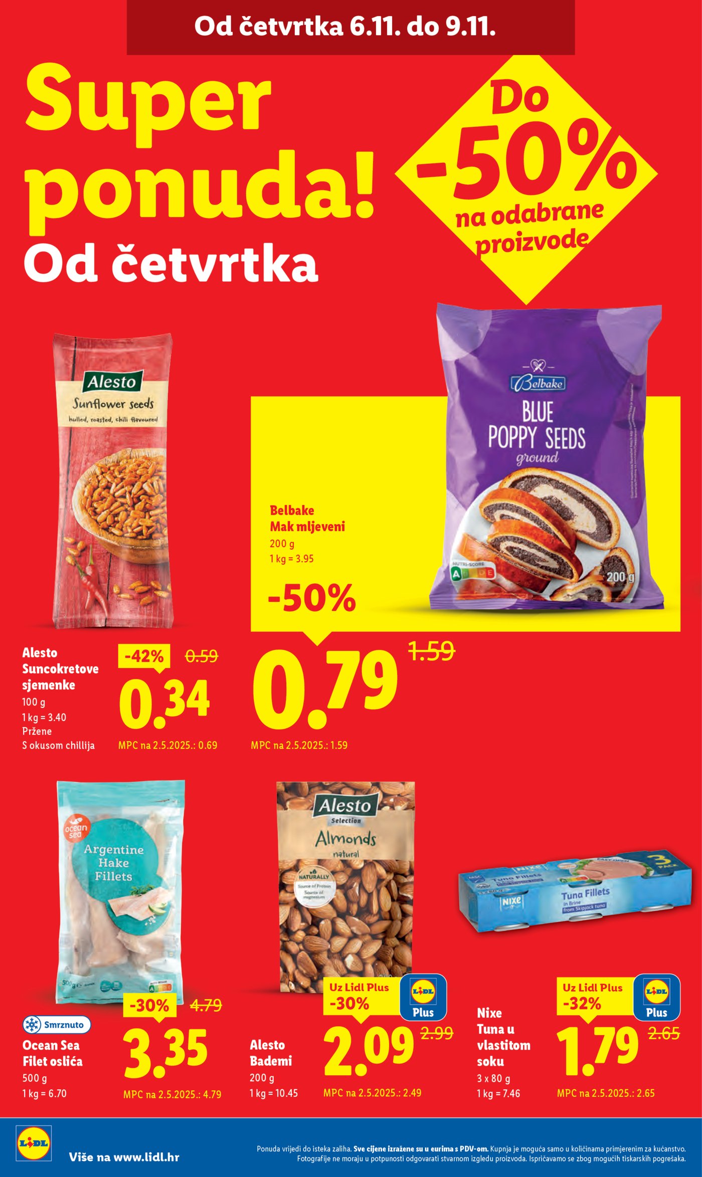 Lidl katalog Super ponuda od Ponedjeljka 03.11.-09.11.2025.
