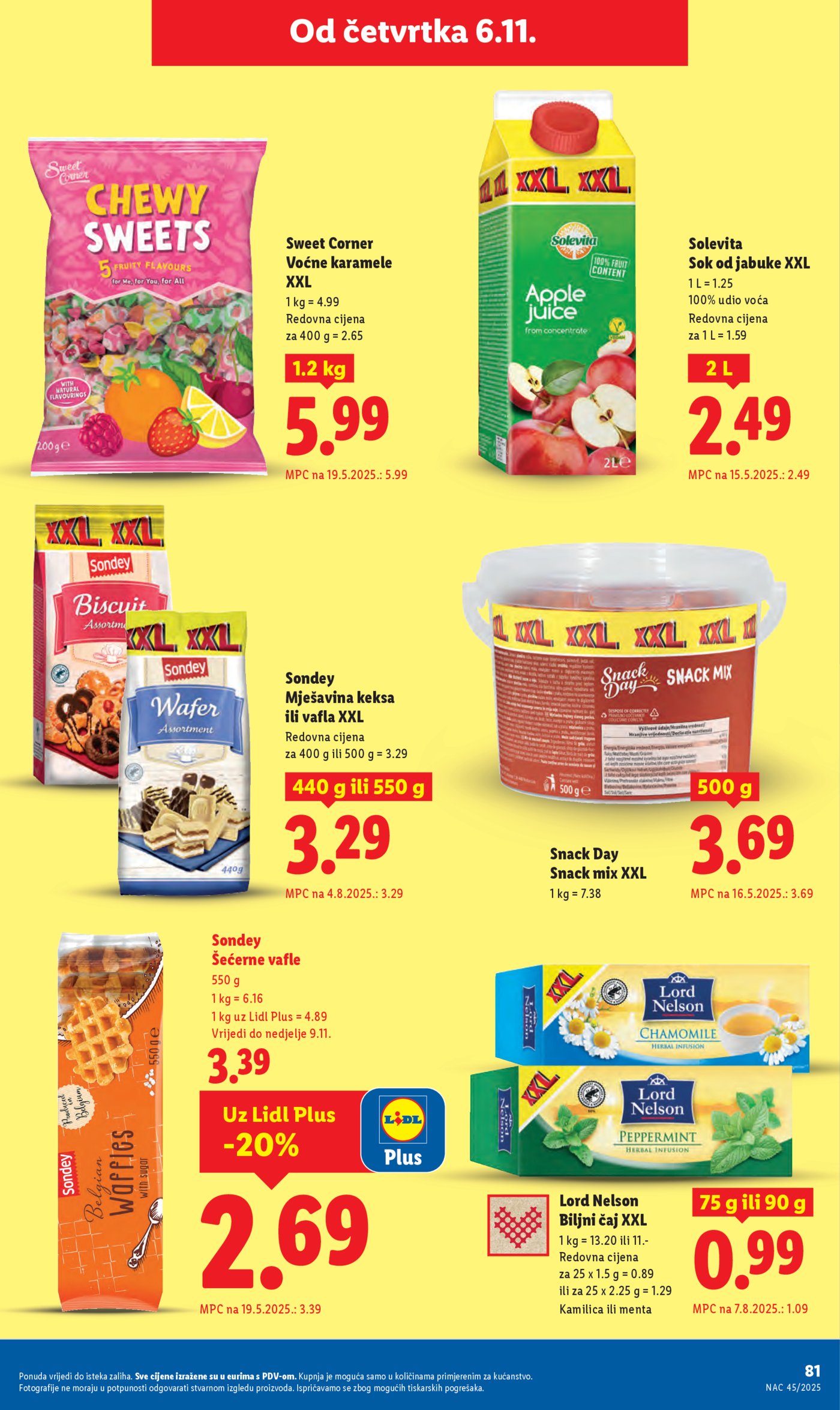 Lidl katalog Super ponuda od Ponedjeljka 03.11.-09.11.2025.