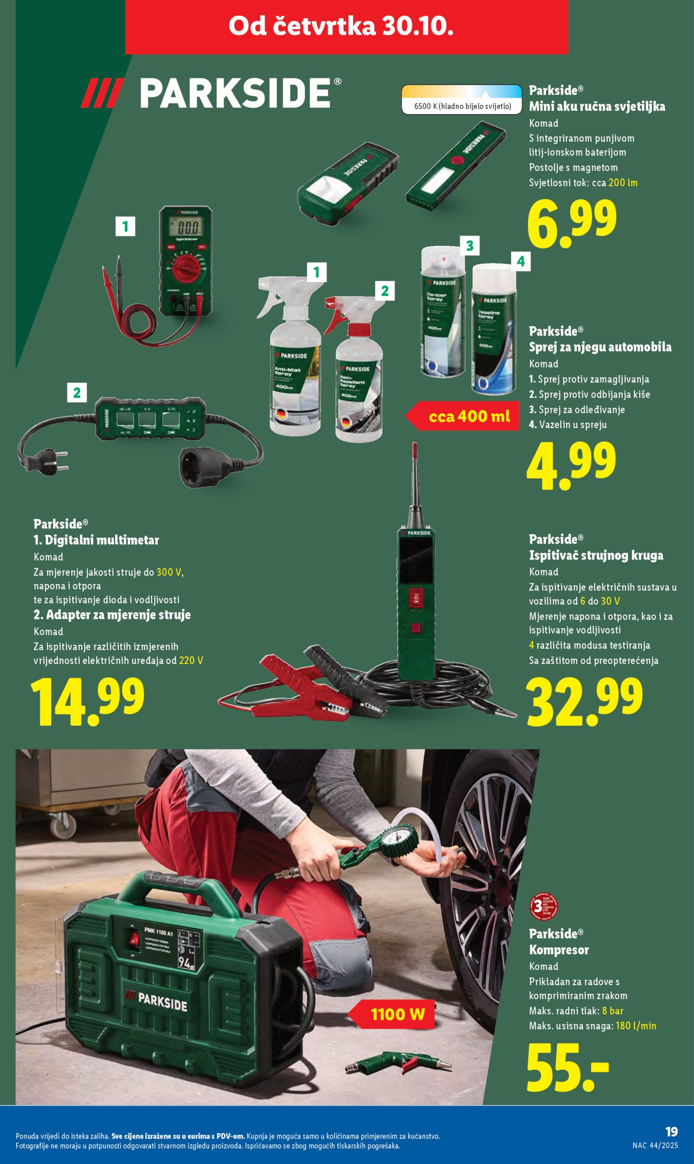 Lidl katalog Super ponuda od Srijede 29.10.-02.11.2025.