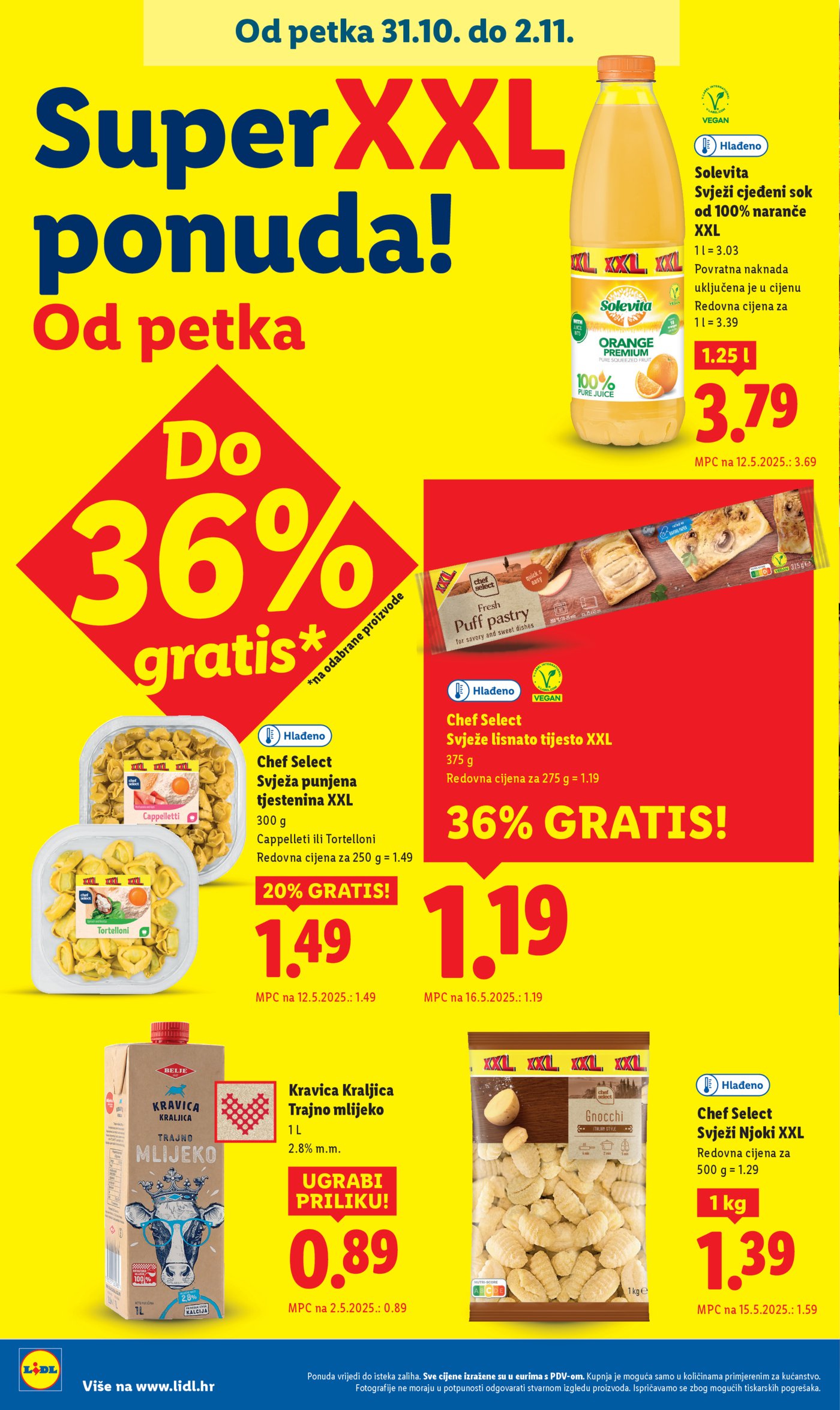 Lidl katalog Super ponuda od Srijede 29.10.-02.11.2025.