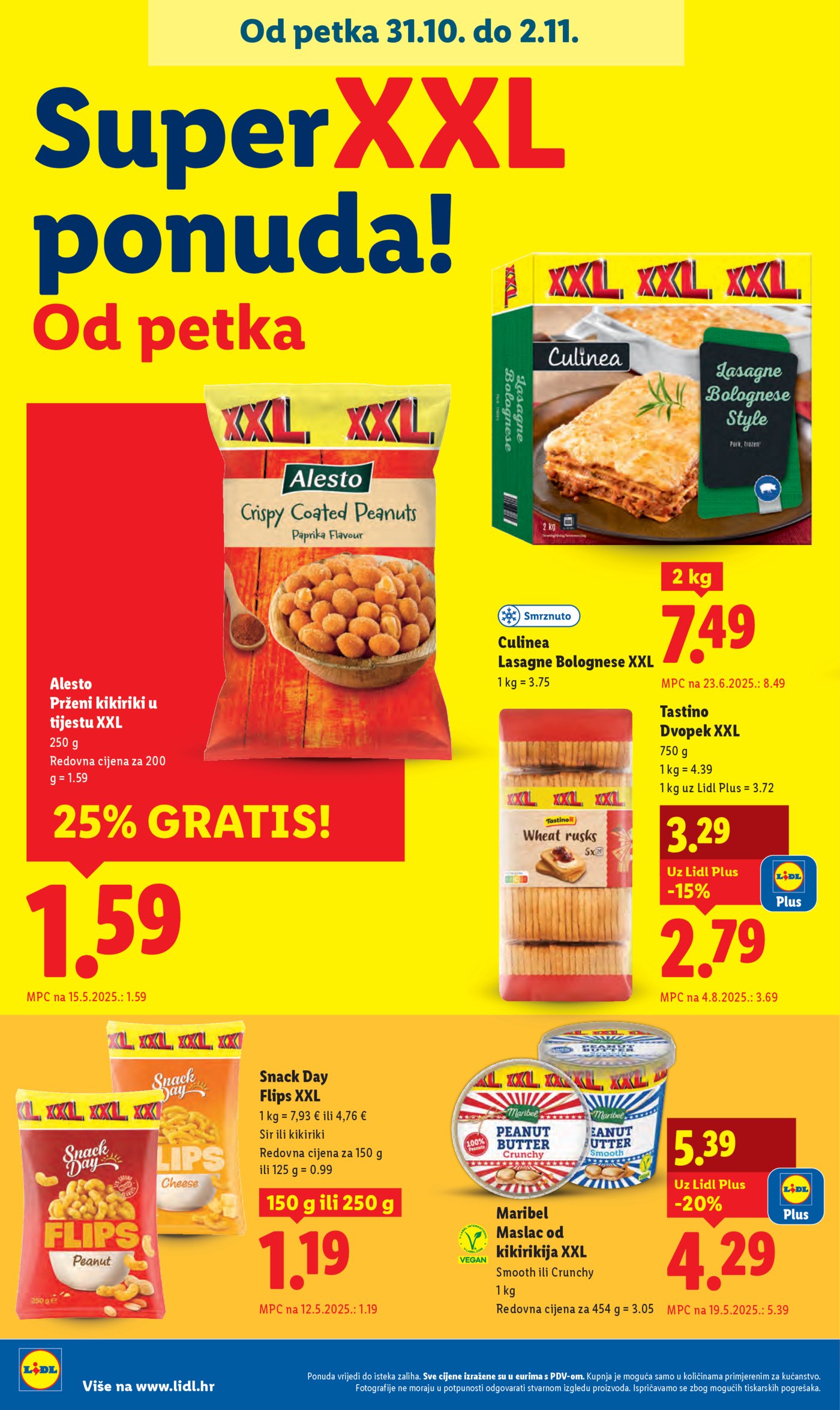 Lidl katalog Super ponuda od Srijede 29.10.-02.11.2025.