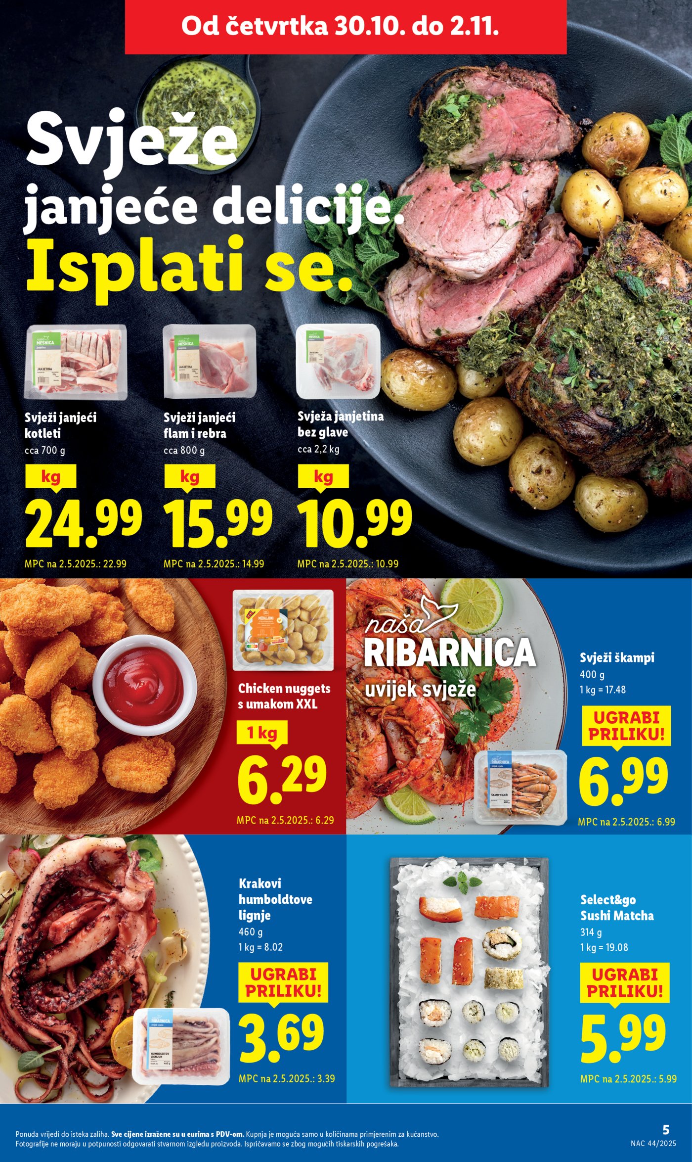 Lidl katalog Super ponuda od Srijede 29.10.-02.11.2025.