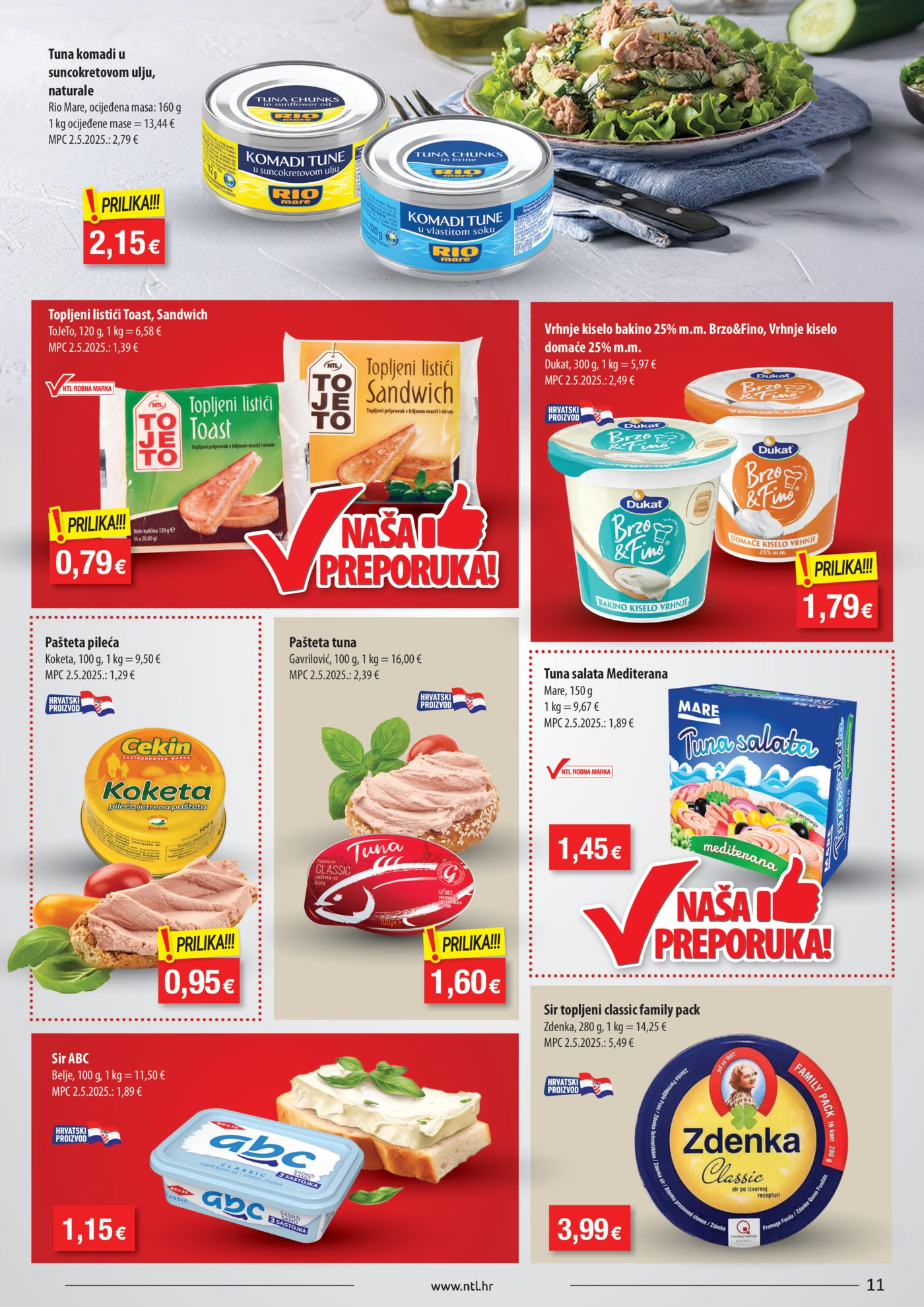 NTL katalog Akcija 05.11. - 11.11.2025. Istok