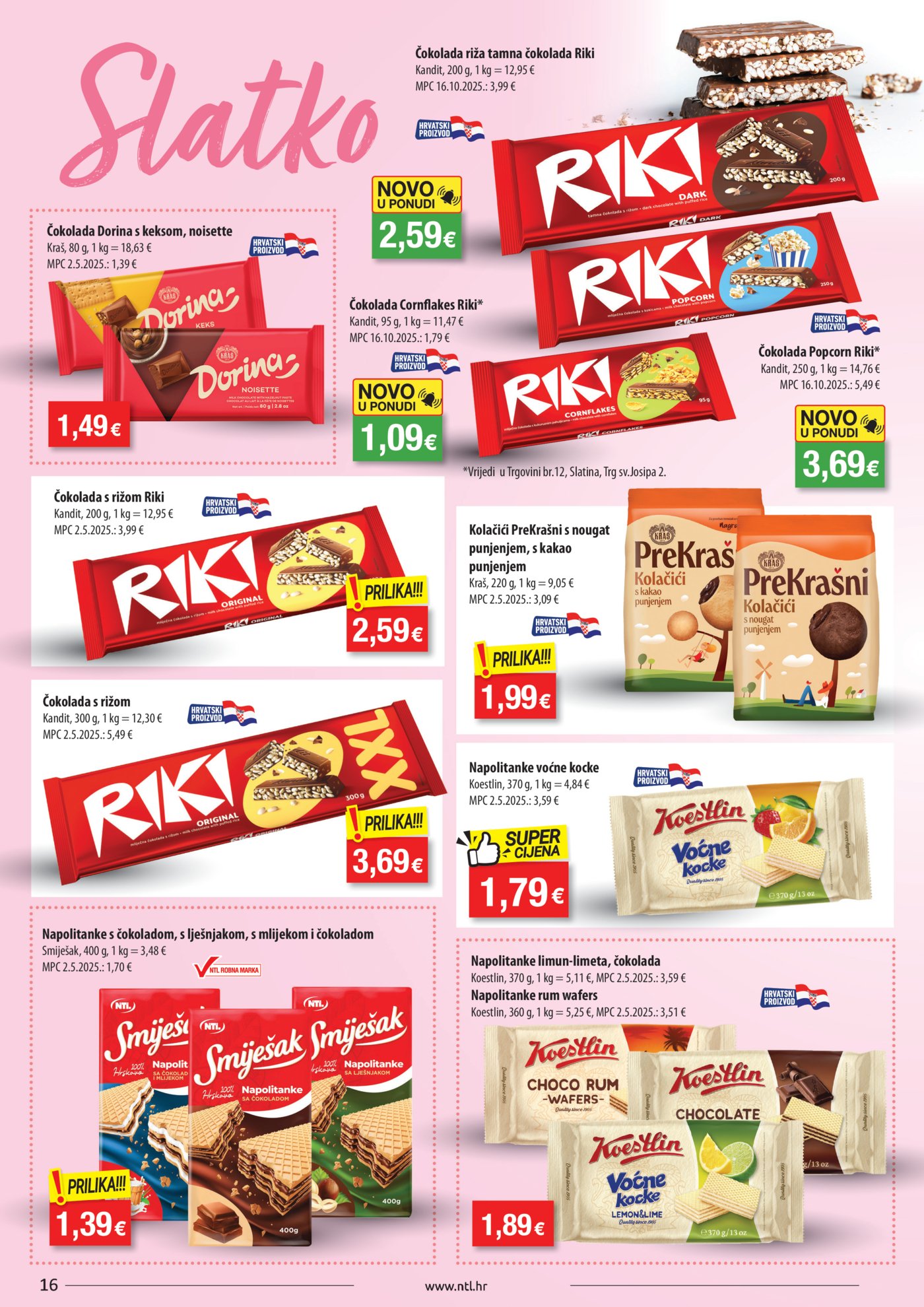 NTL katalog Akcija 05.11. - 11.11.2025. Istok