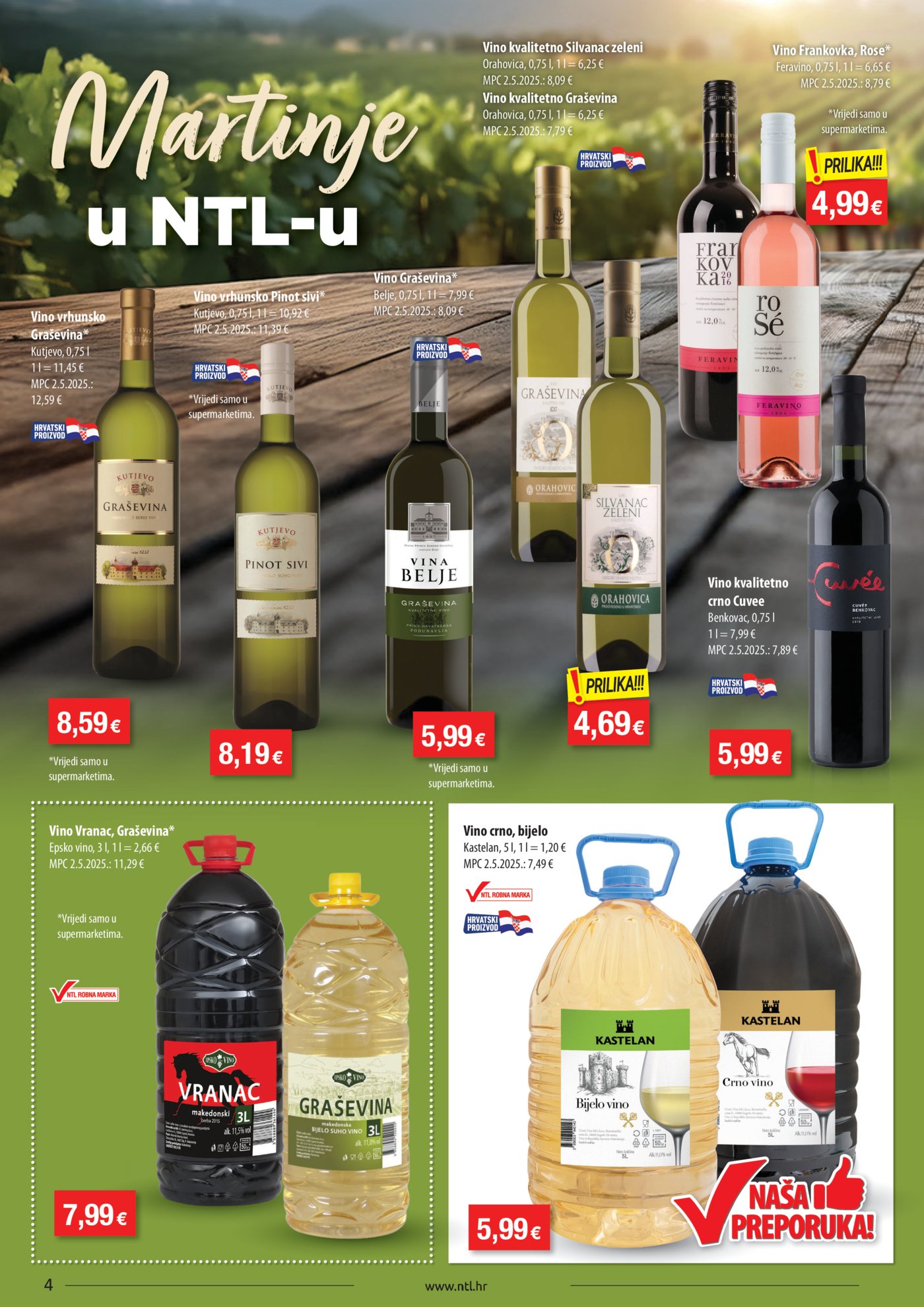NTL katalog Akcija 05.11. - 11.11.2025. Istok
