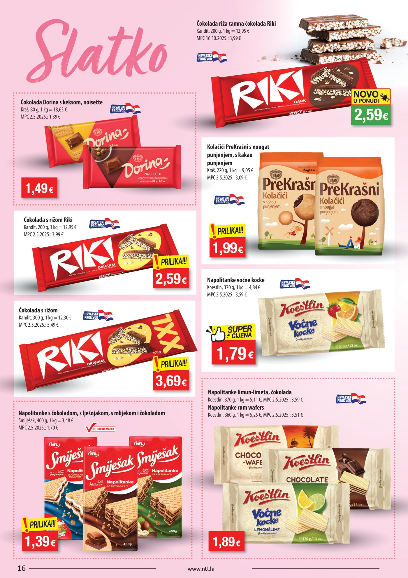 NTL katalog Akcija 05.11. - 11.11.2025. Sjever