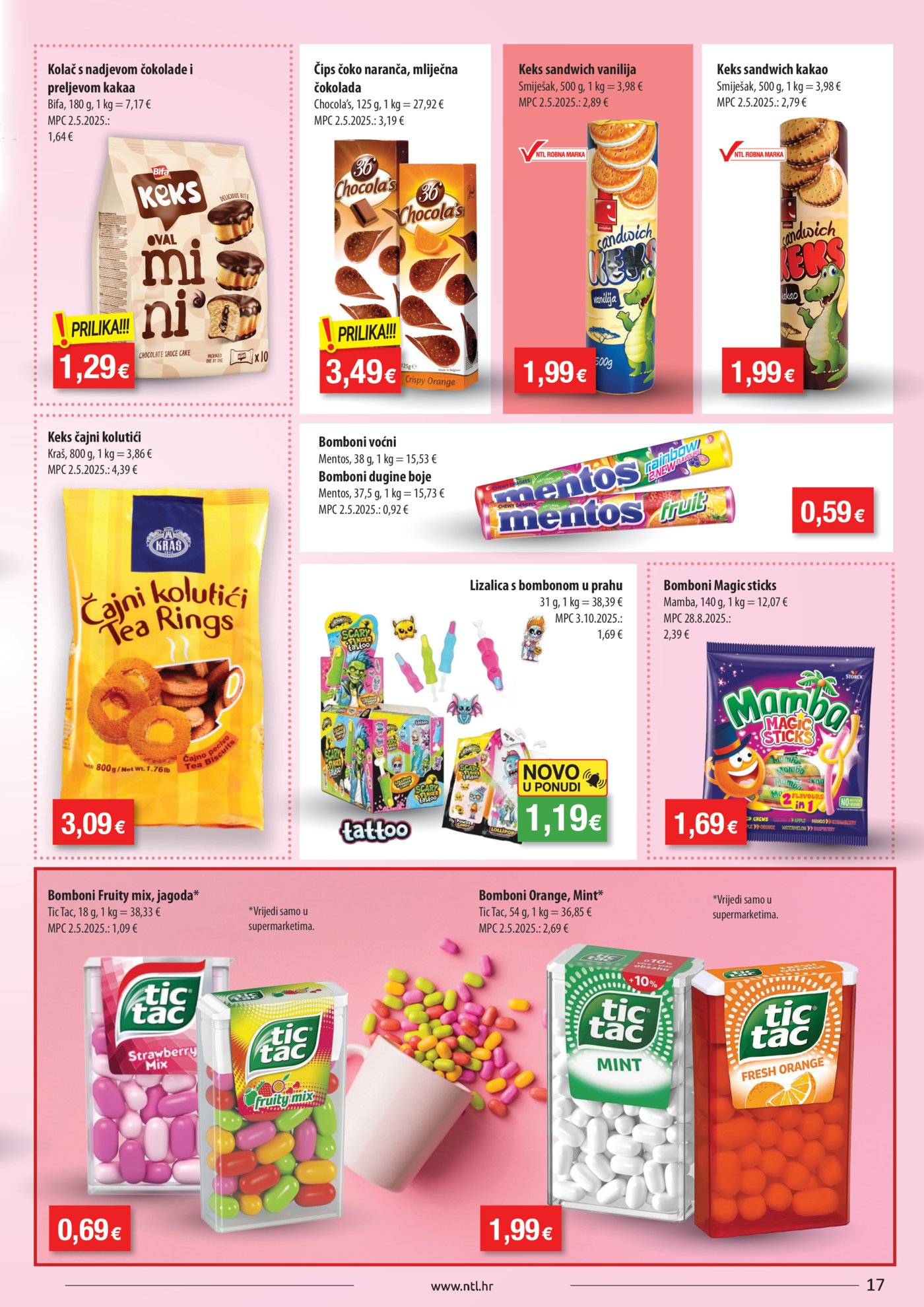 NTL katalog Akcija 05.11. - 11.11.2025. Sjever