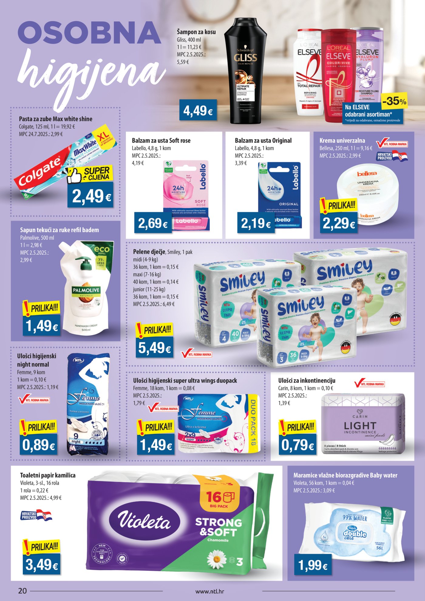 NTL katalog Akcija 05.11. - 11.11.2025. Sjever