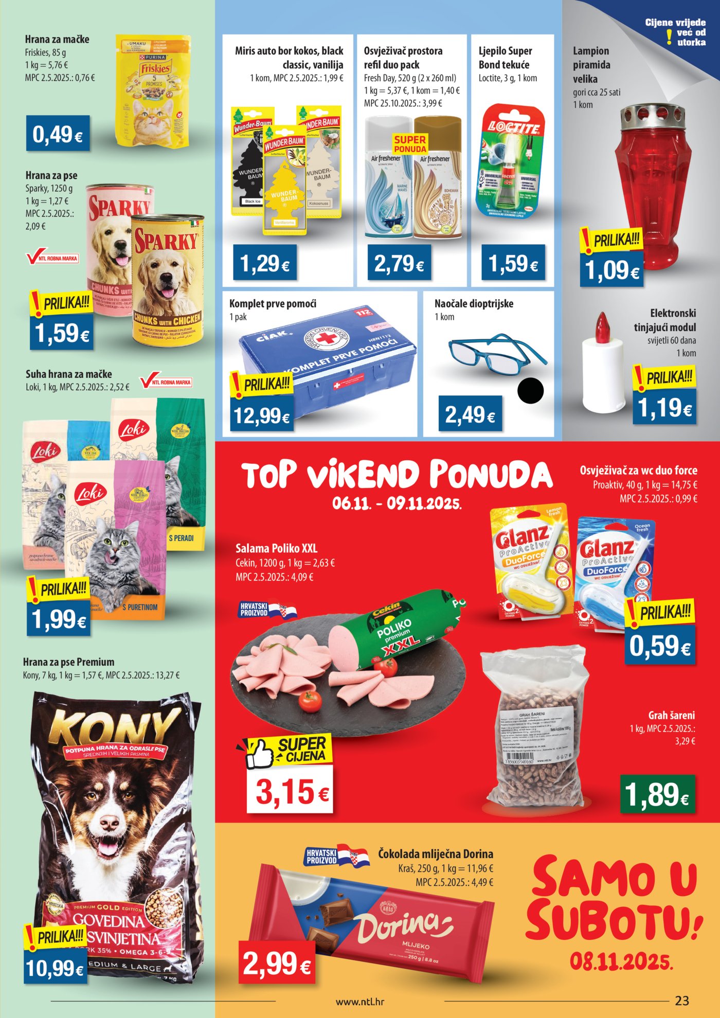 NTL katalog Akcija 05.11. - 11.11.2025. Sjever