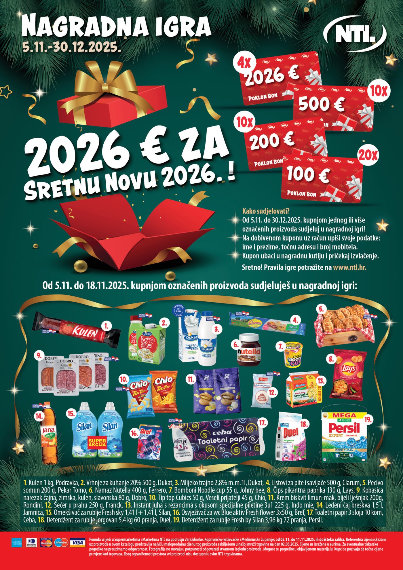 NTL katalog Akcija 05.11. - 11.11.2025. Sjever