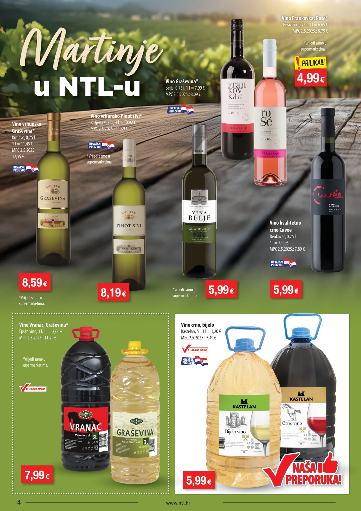 NTL katalog Akcija 05.11. - 11.11.2025. Sjever