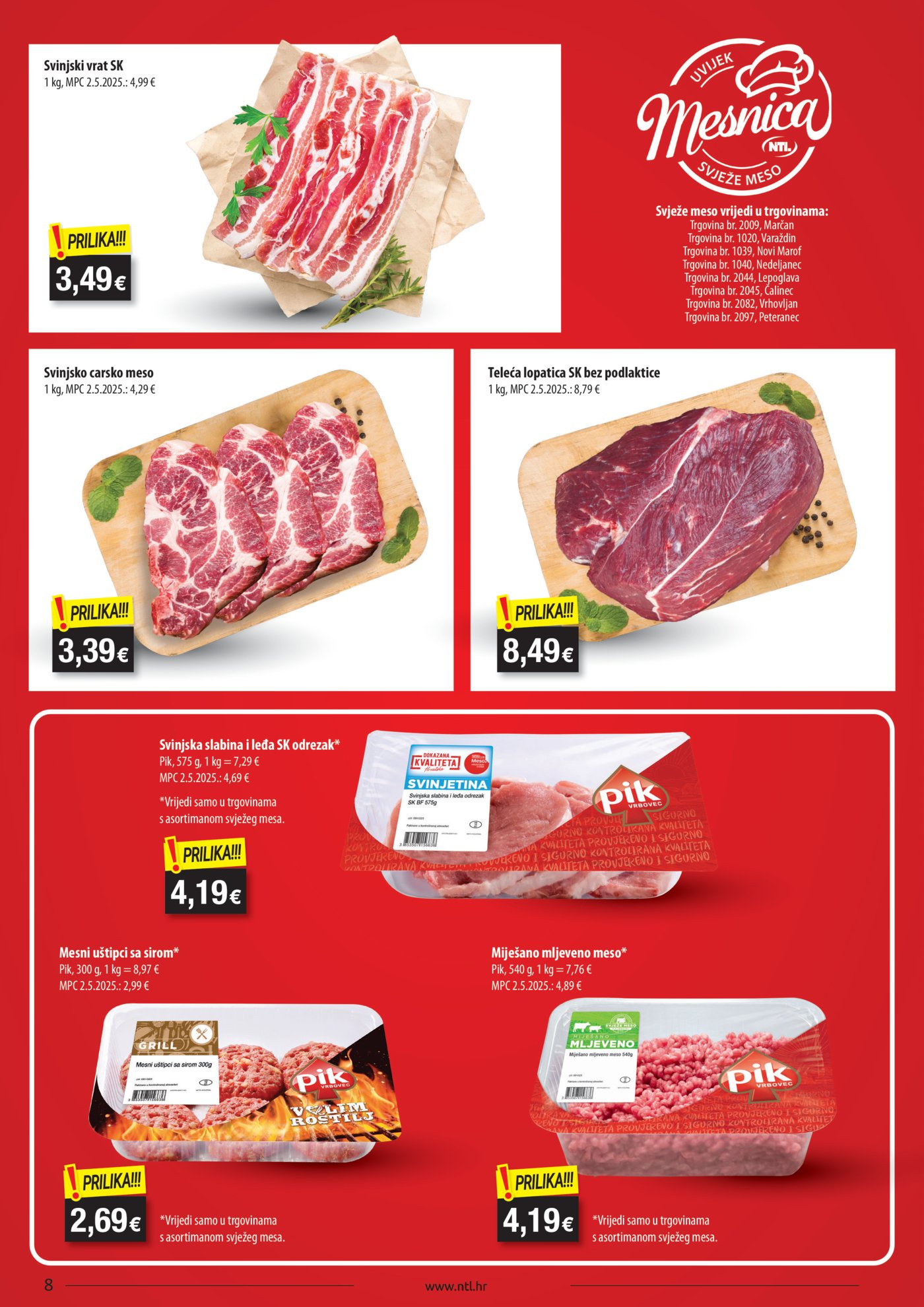 NTL katalog Akcija 05.11. - 11.11.2025. Sjever