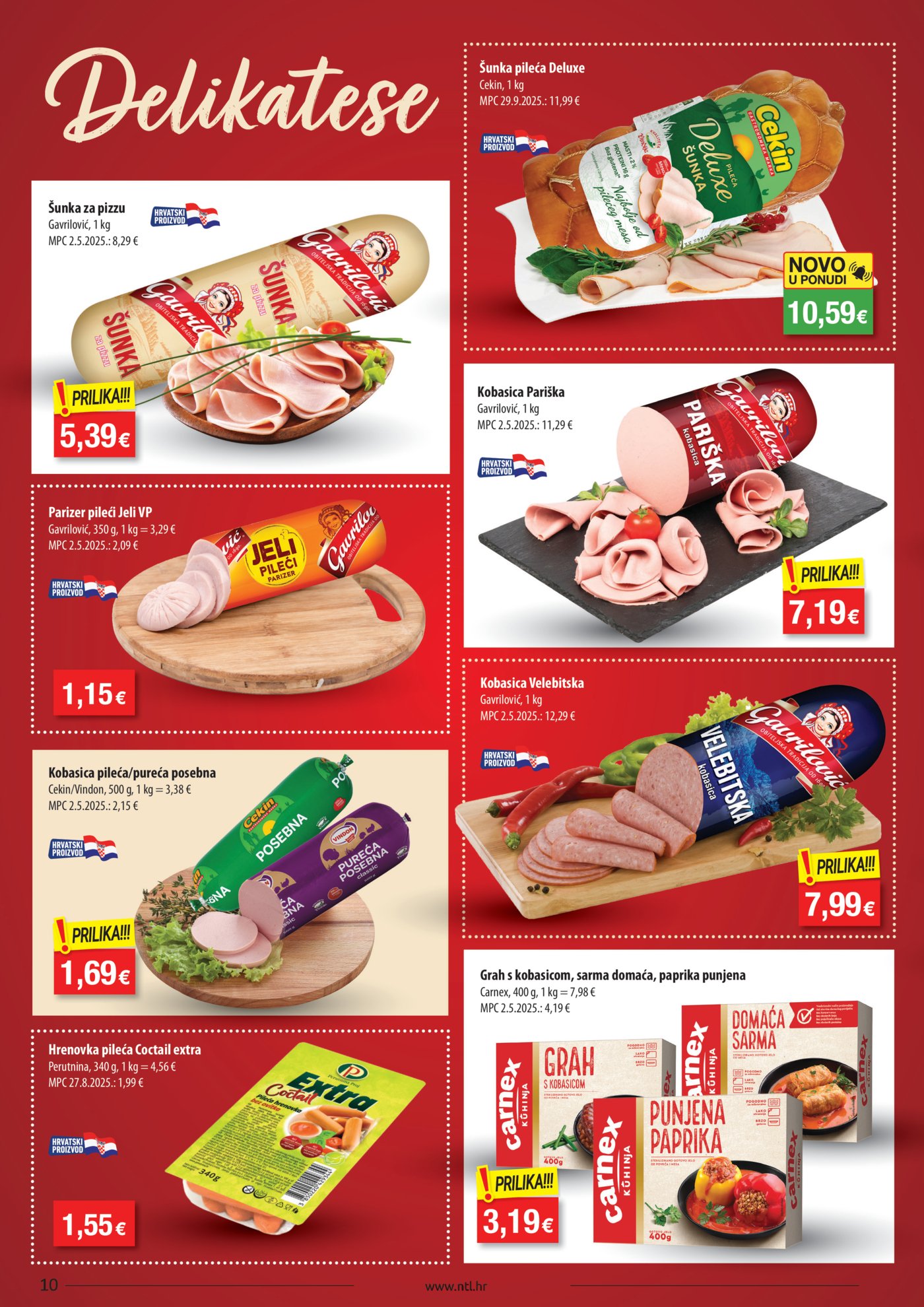 NTL katalog Akcija 05.11. - 11.11.2025. Sjever