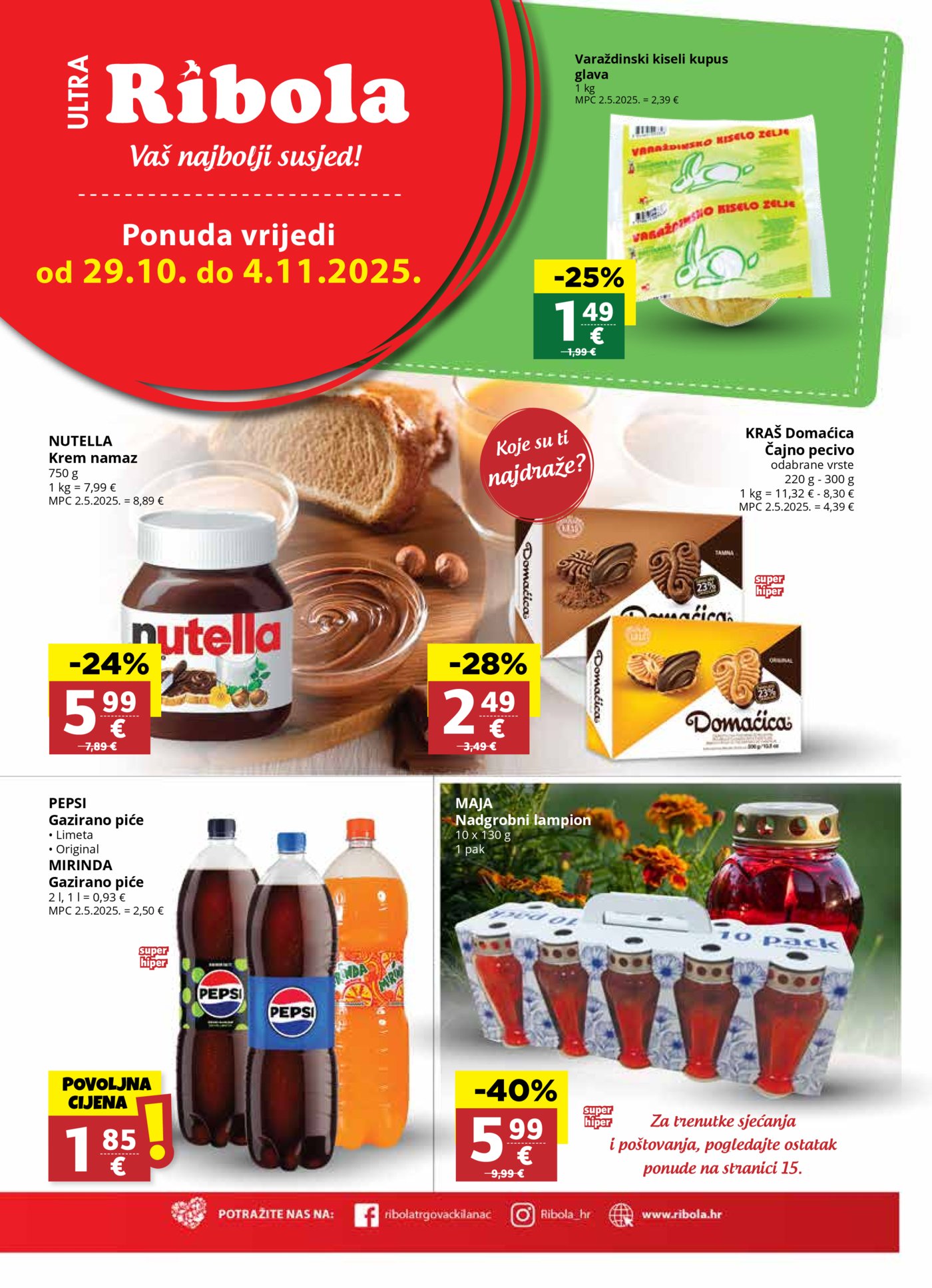 Ribola katalog Akcija 29.10. - 04.11.2025